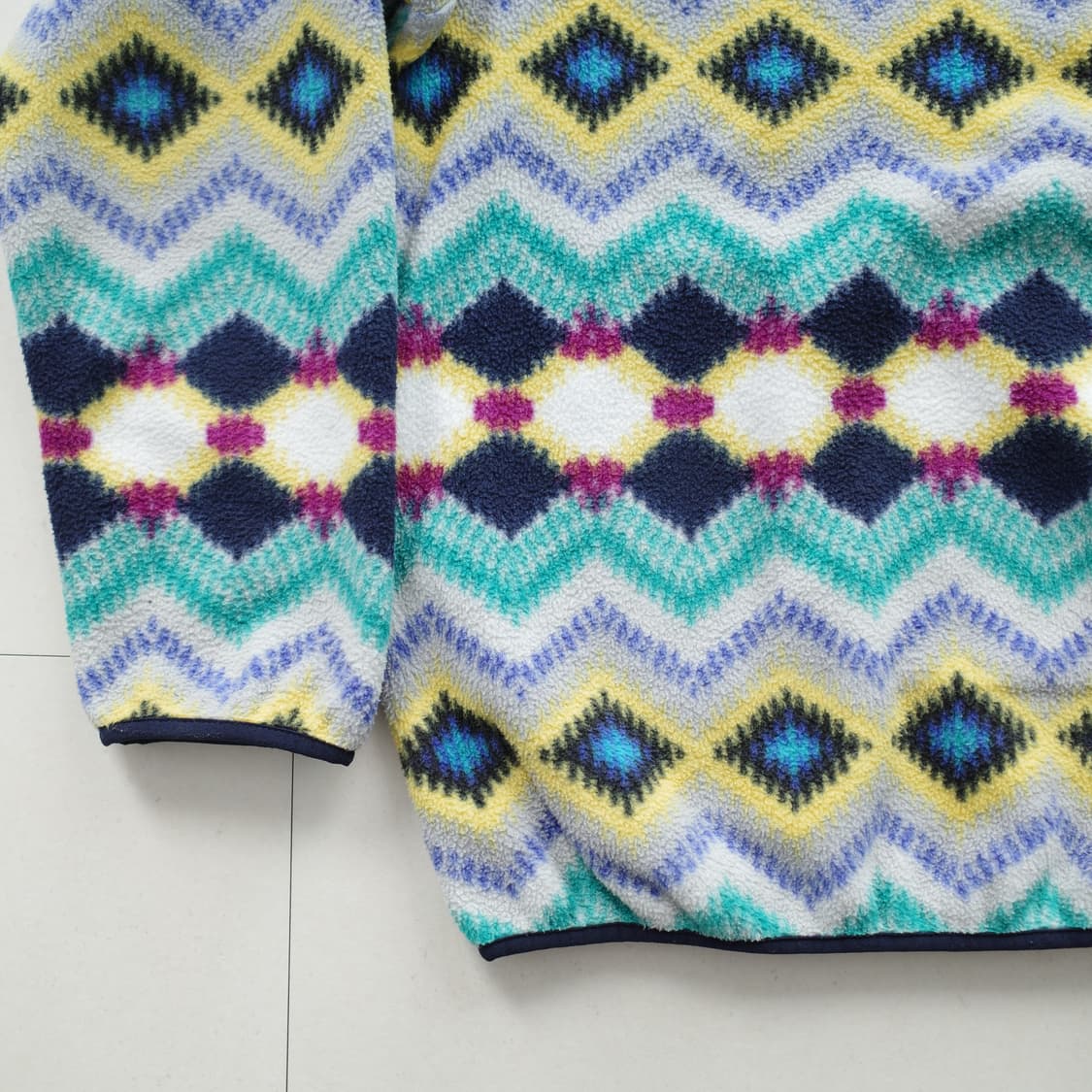 [L] 파타고니아 신칠라 스냅티 에스닉 아즈텍 패턴 플리스 상품이미지3