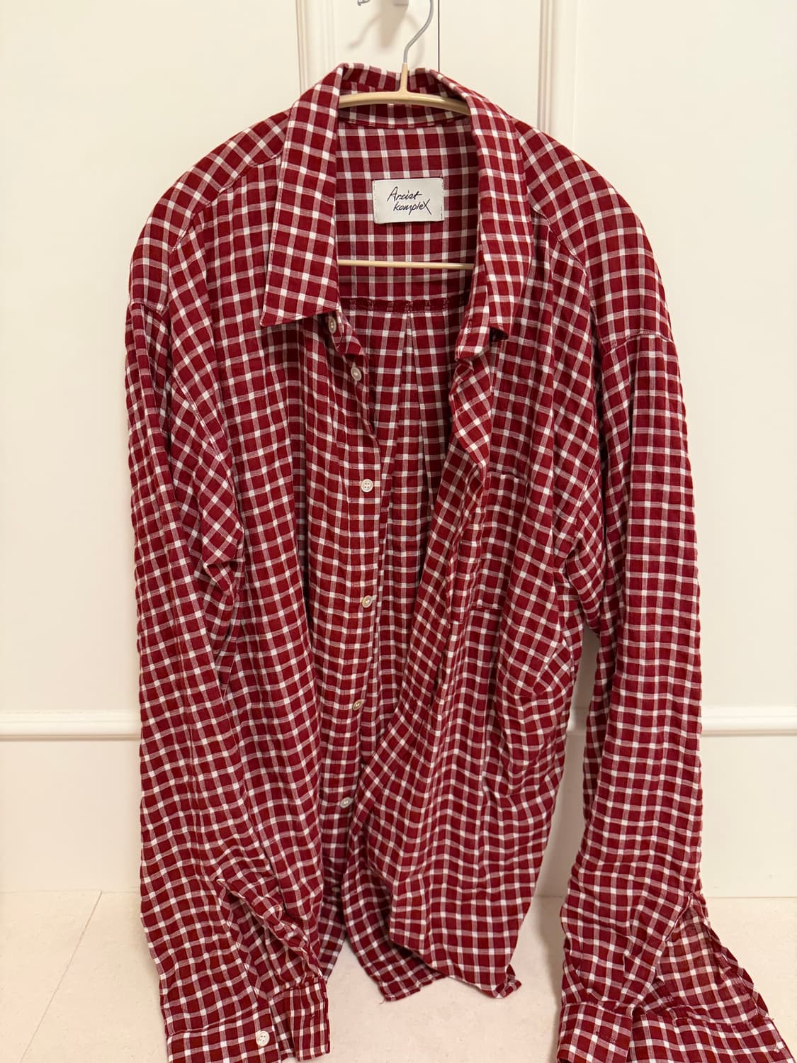 아티스트컴플렉스 체크셔츠 상품이미지2