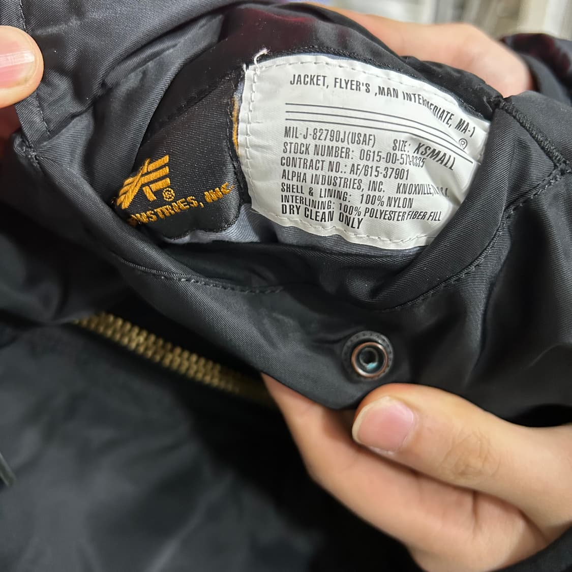 Alpha Industries 리버시블 MA-1 항공 자켓 상품이미지4