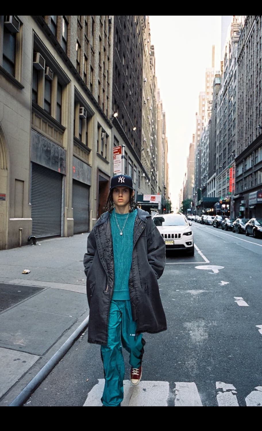 디네댓 명작 오버핏 야상 차콜 개파카 팔아용 상품이미지2