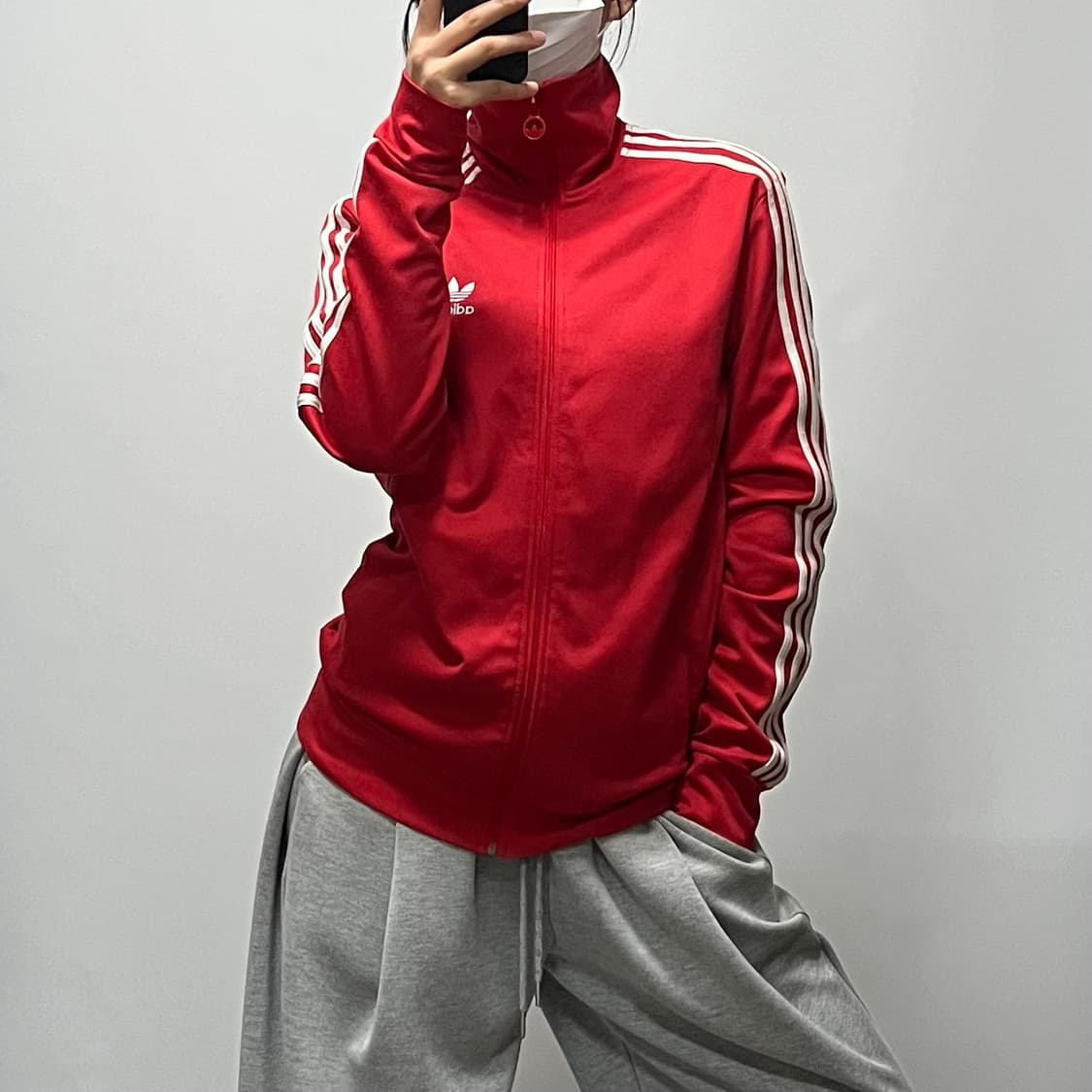 아디다스 유로파 트랙탑 져지 레드 100 [111705] 상품이미지2