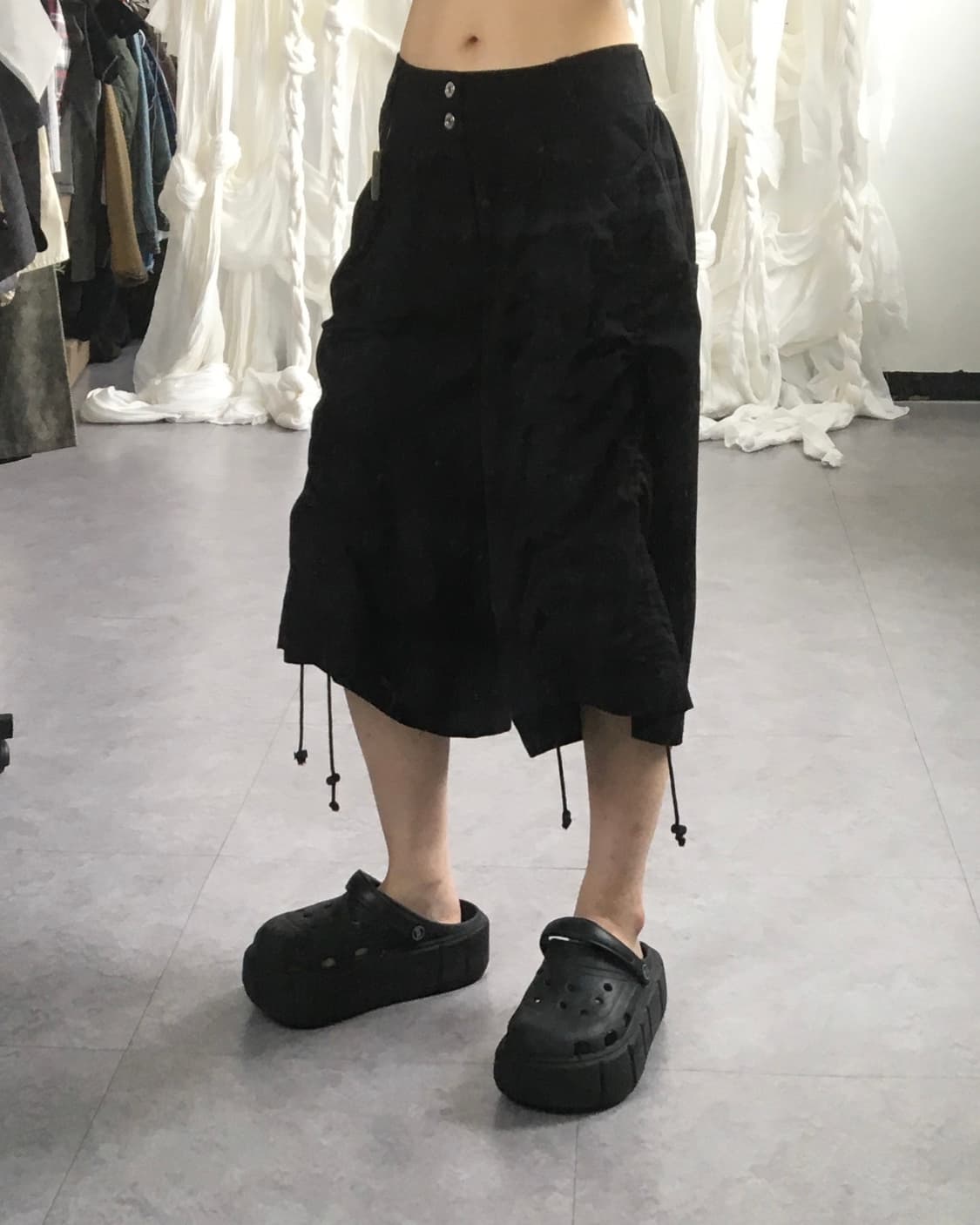 Peace now shirring point half pants 상품이미지9