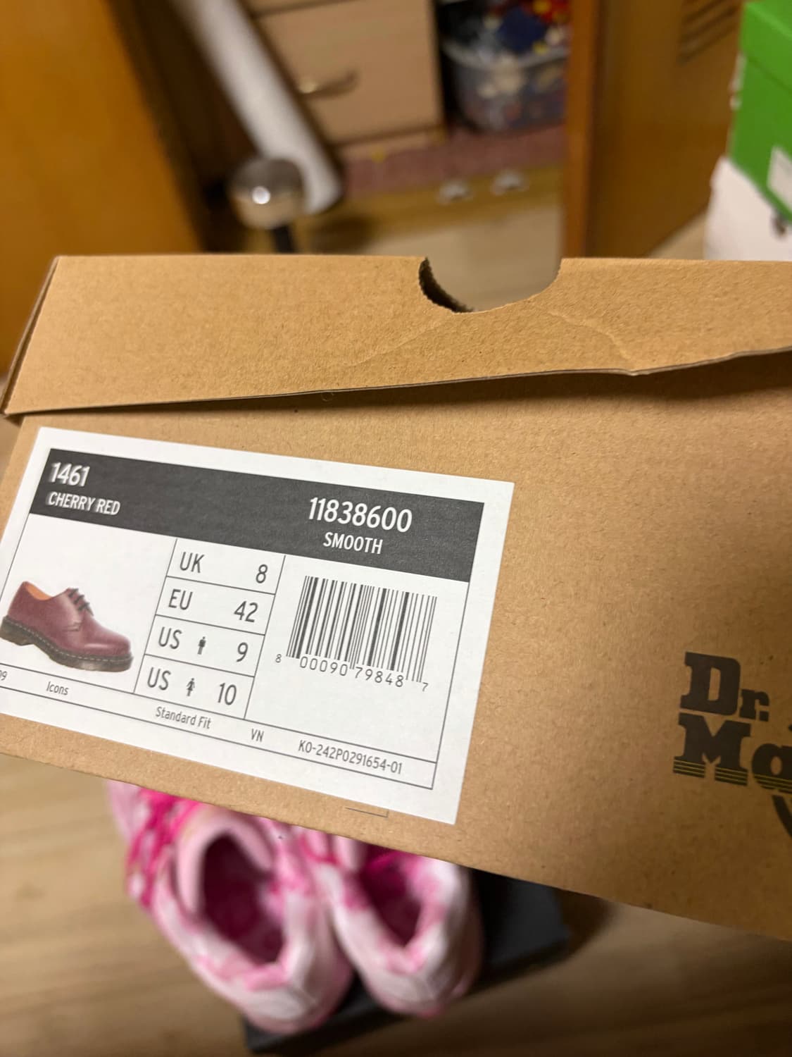 닥터마틴 1461 체리레드 상품이미지2