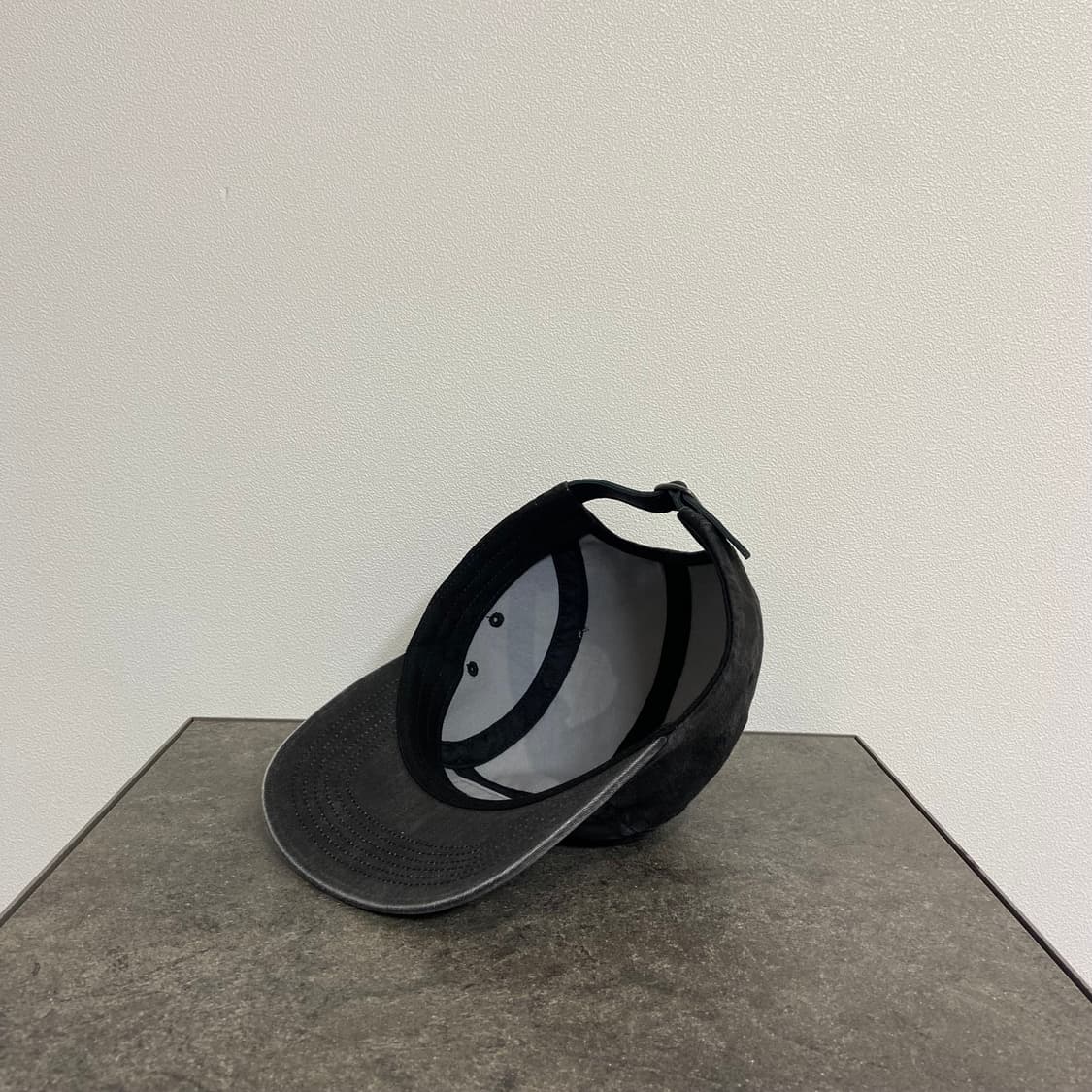 (OS) 슈프림 박스로고 캠프캡 모자 워시드 블랙 상품이미지6