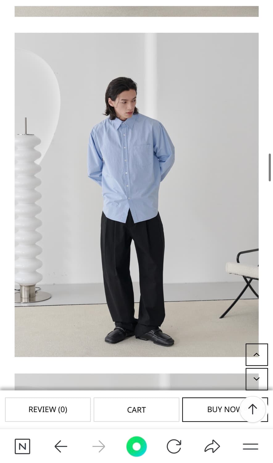 노운 데일리 셔츠 상품이미지4