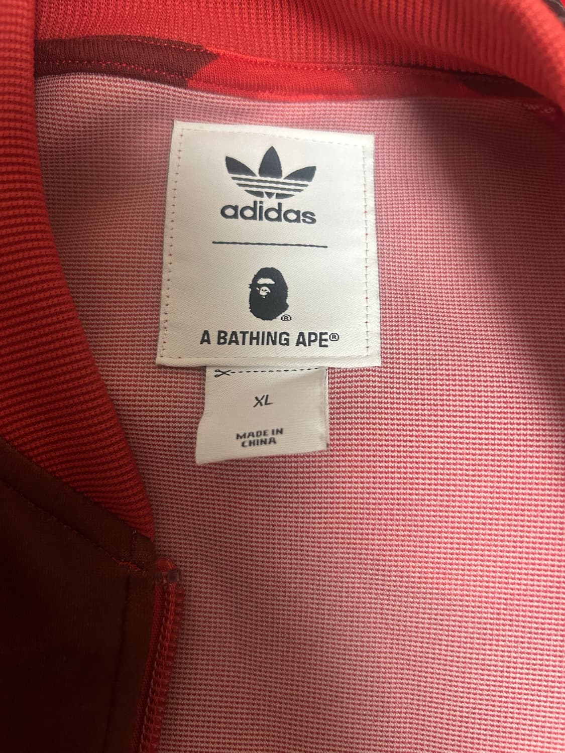 아디다스 베이프 트랙탑 적계 상품이미지3