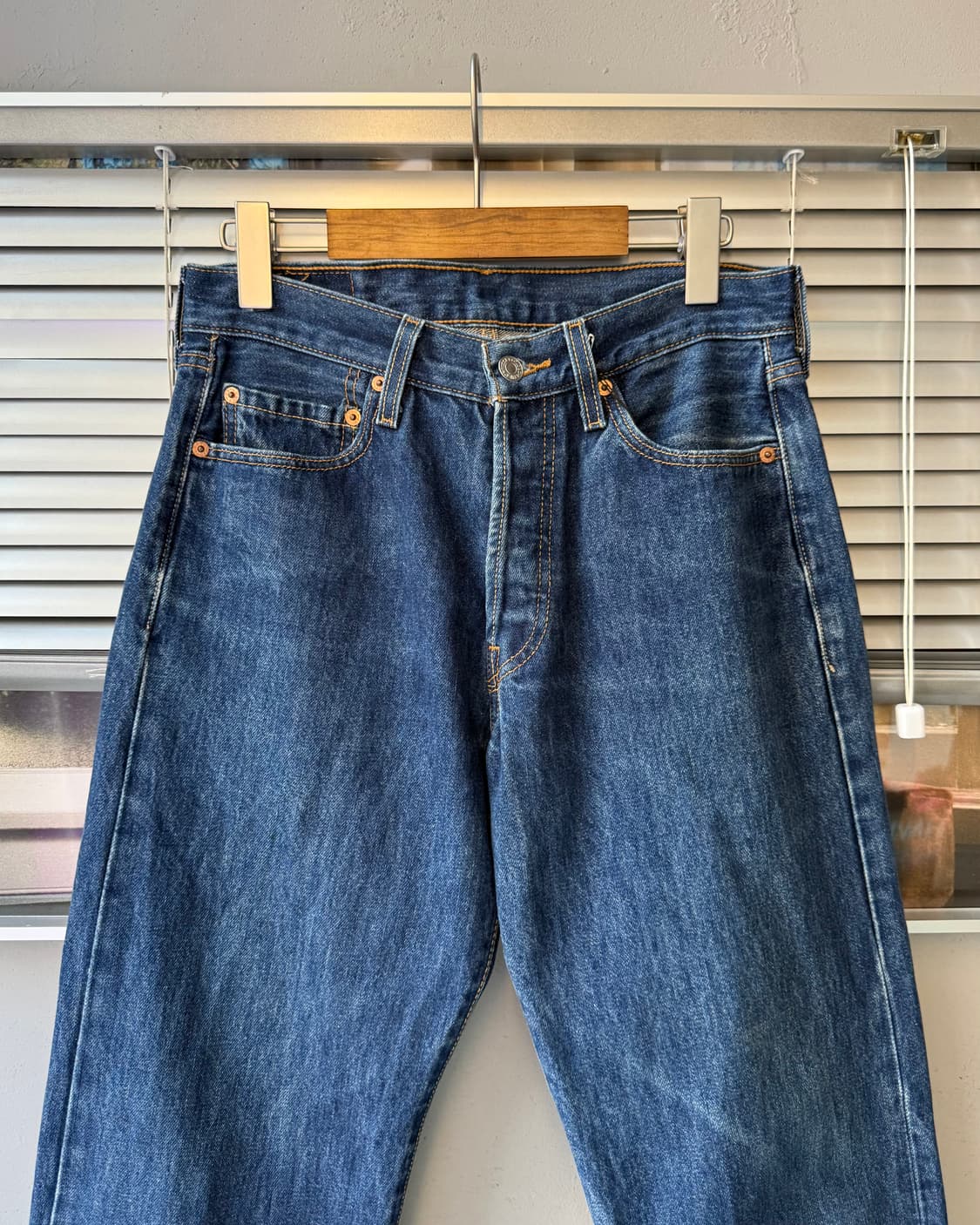 Levi's 501 00s washed denim pants 상품이미지2