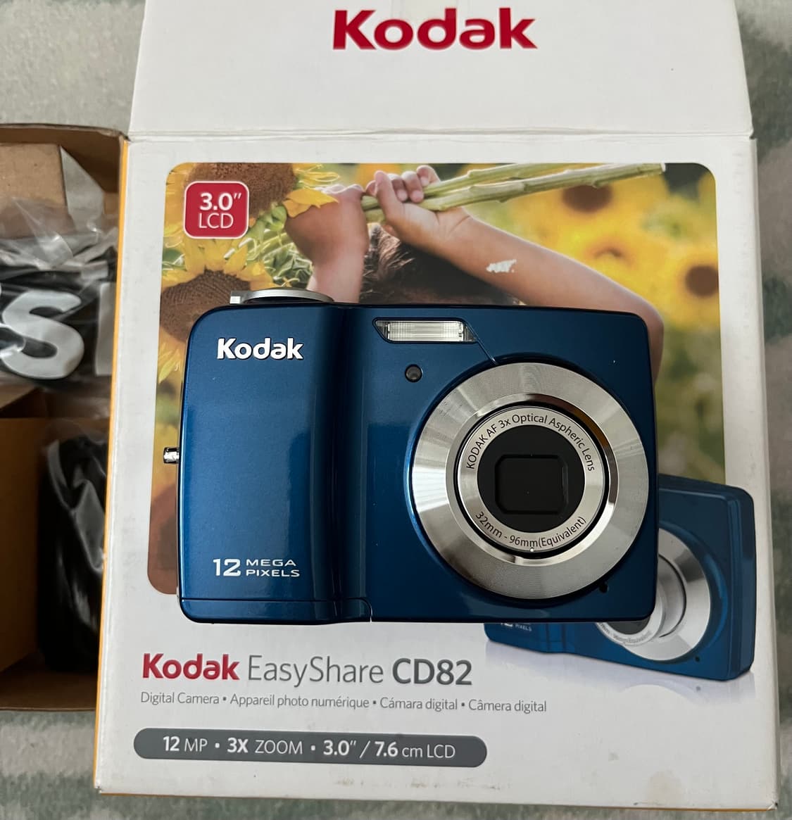 (새상품) kodak cd82  코닥 카메라 빈티지 디카 새파랑색 상품이미지1