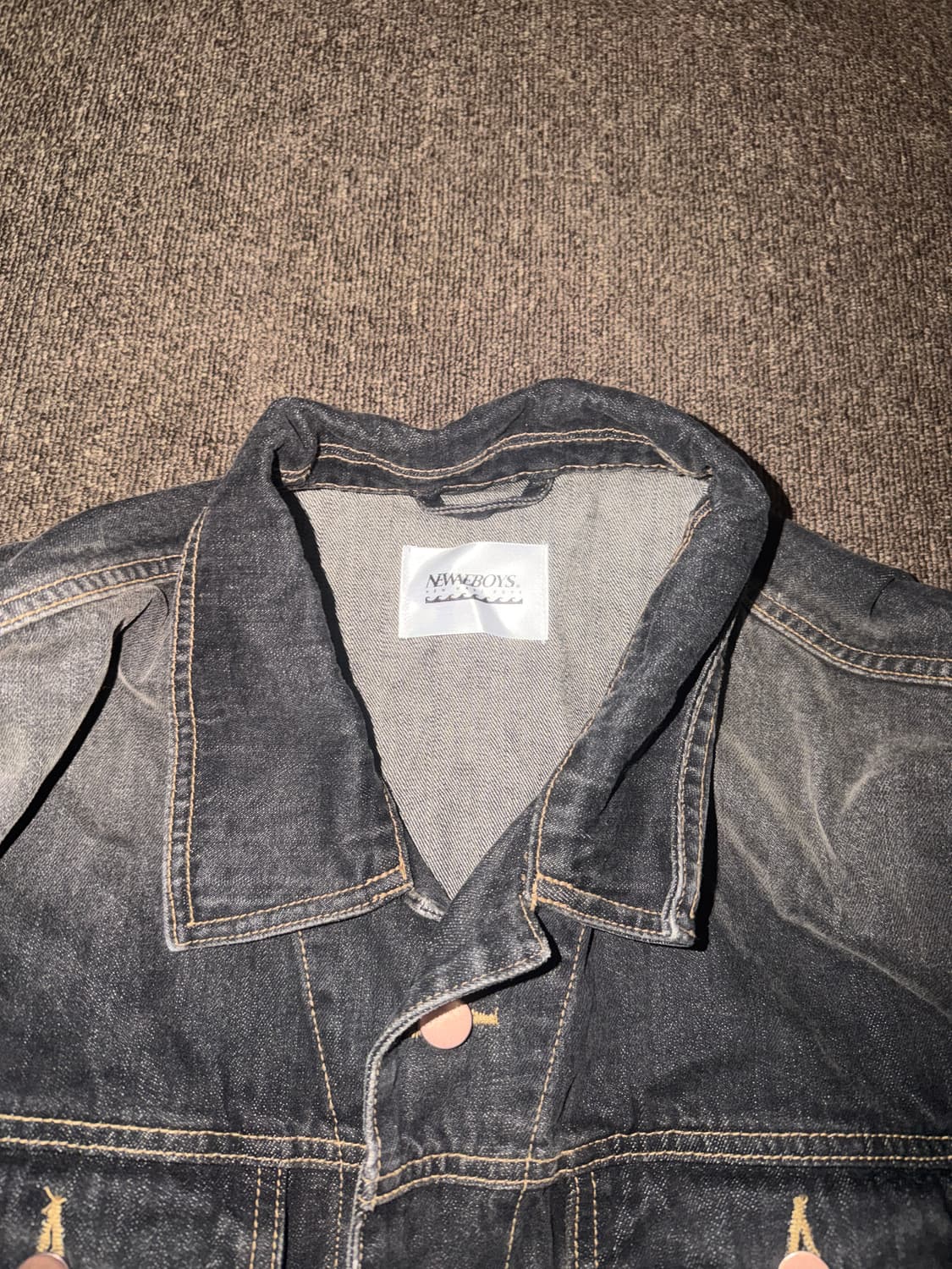 뉴웨이브보이즈 트위스트 데님자켓 상품이미지2