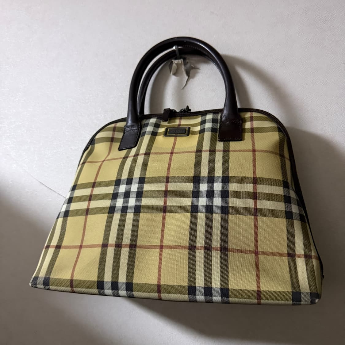빈티지 버버리 노바체크 토트 상품이미지5