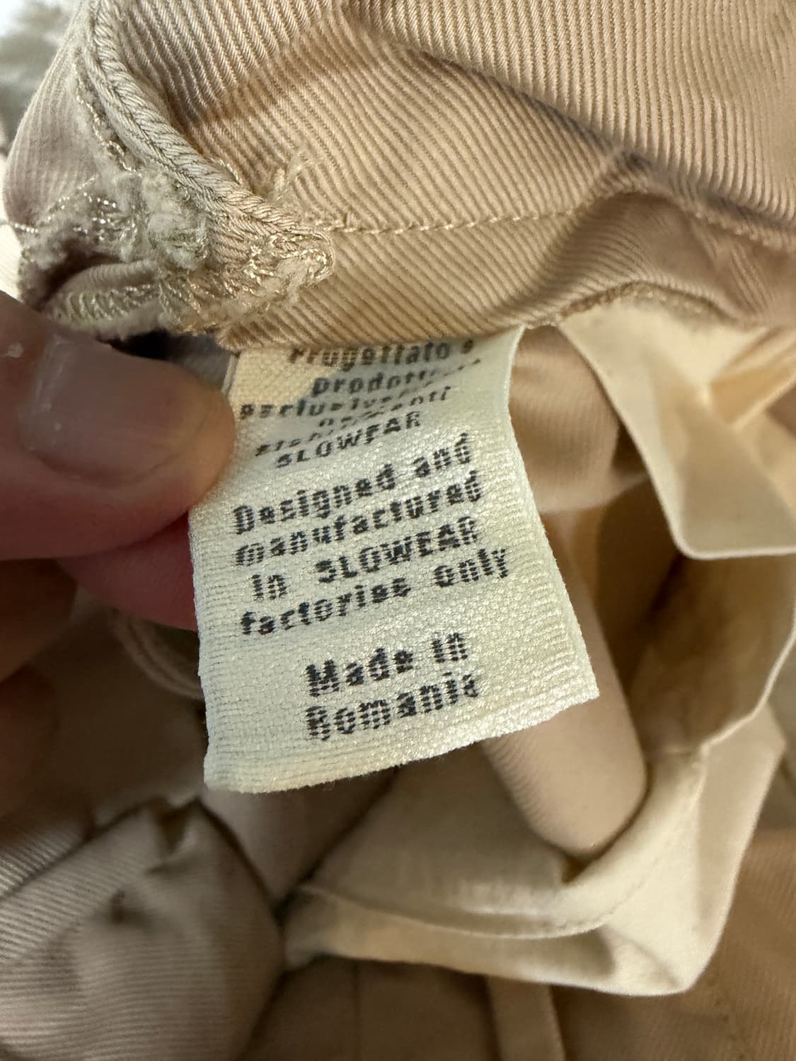 슬로웨어 인코텍스 면팬츠 (50사이즈) 상품이미지5