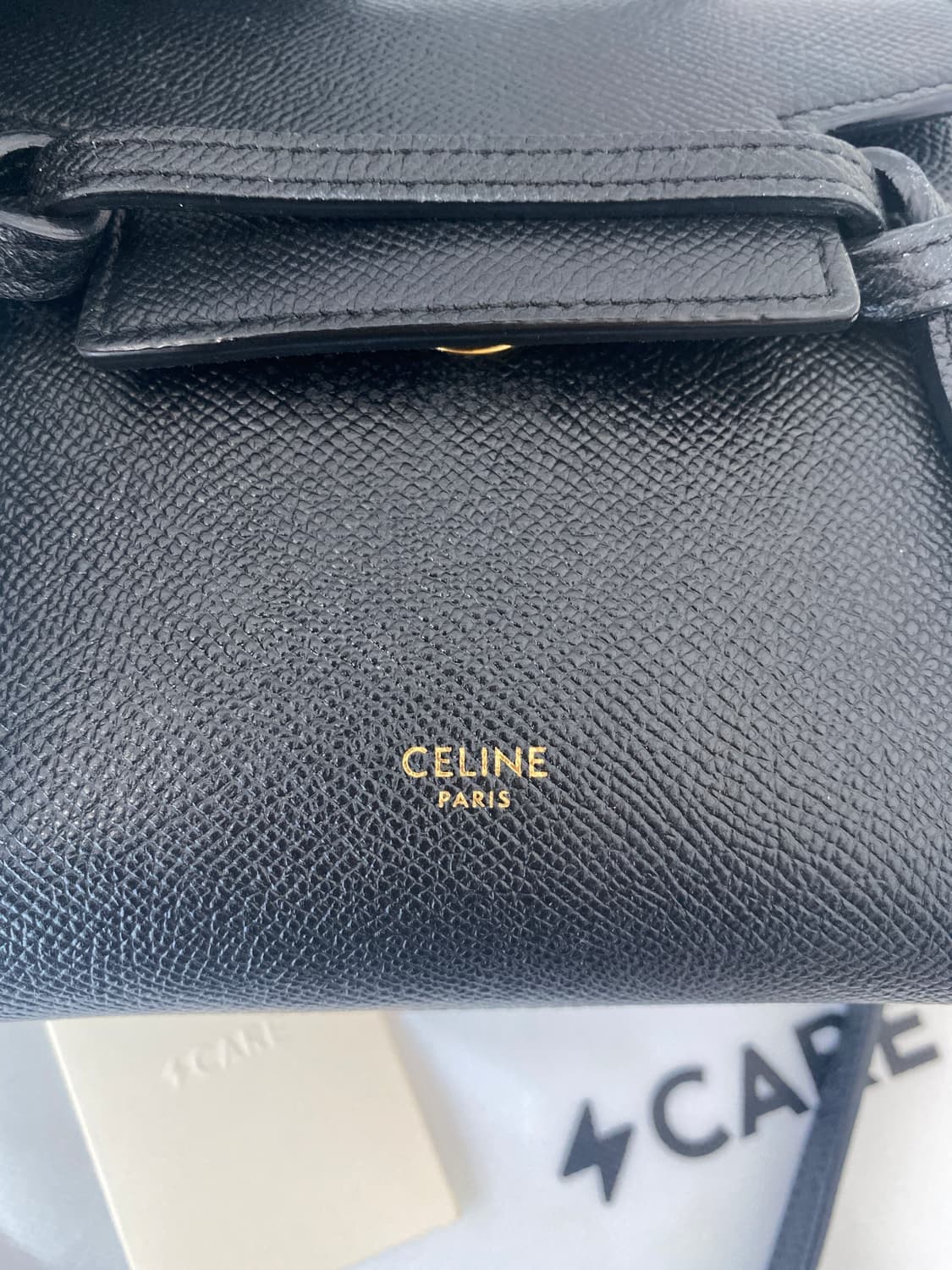 셀린느 피코 블랙 벨트백 상품이미지6