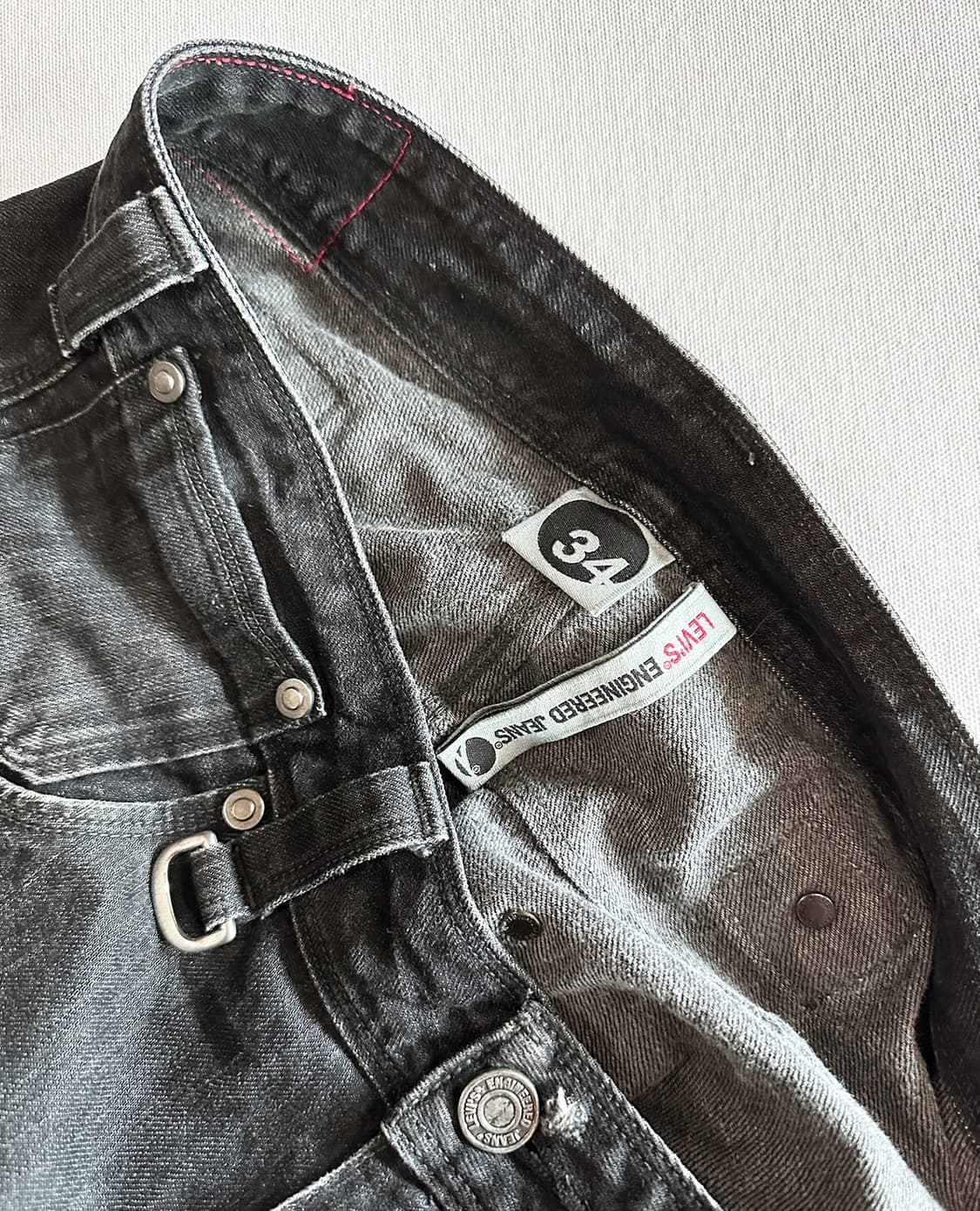 LEVI'S engineered cinch back w34 상품이미지9