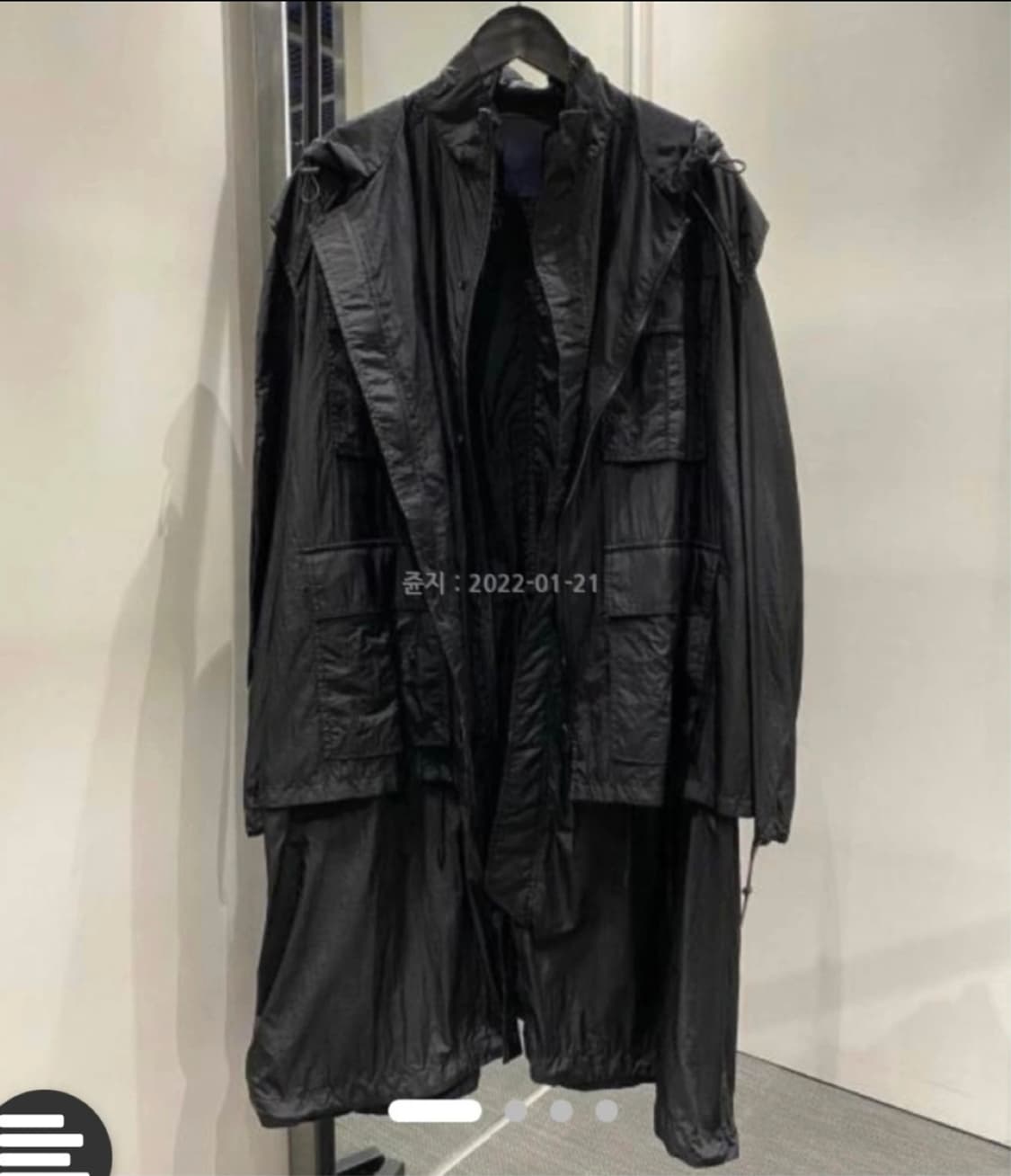 준지 레이어드 롱 윈드 브레이커 46 상품이미지2