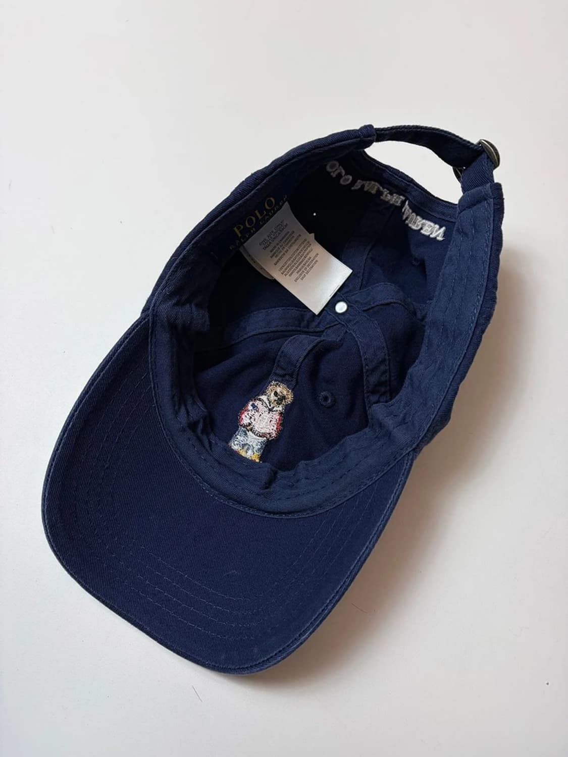 폴로 랄프로렌 우먼스 시그니처 베어 트윌 볼캡 모자 Q1487 상품이미지4