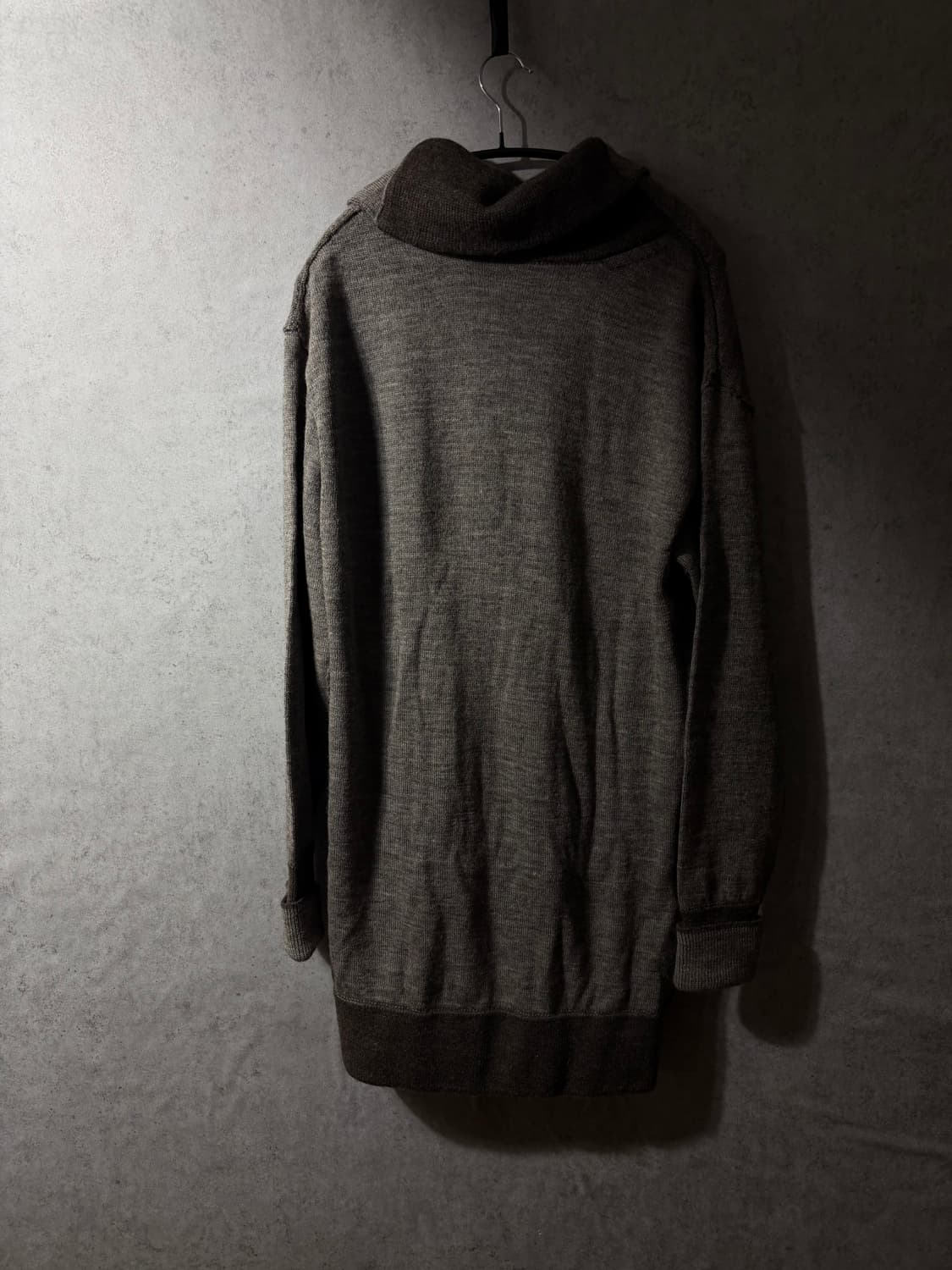 트랜짓 카라 니트 가디건 상품이미지2