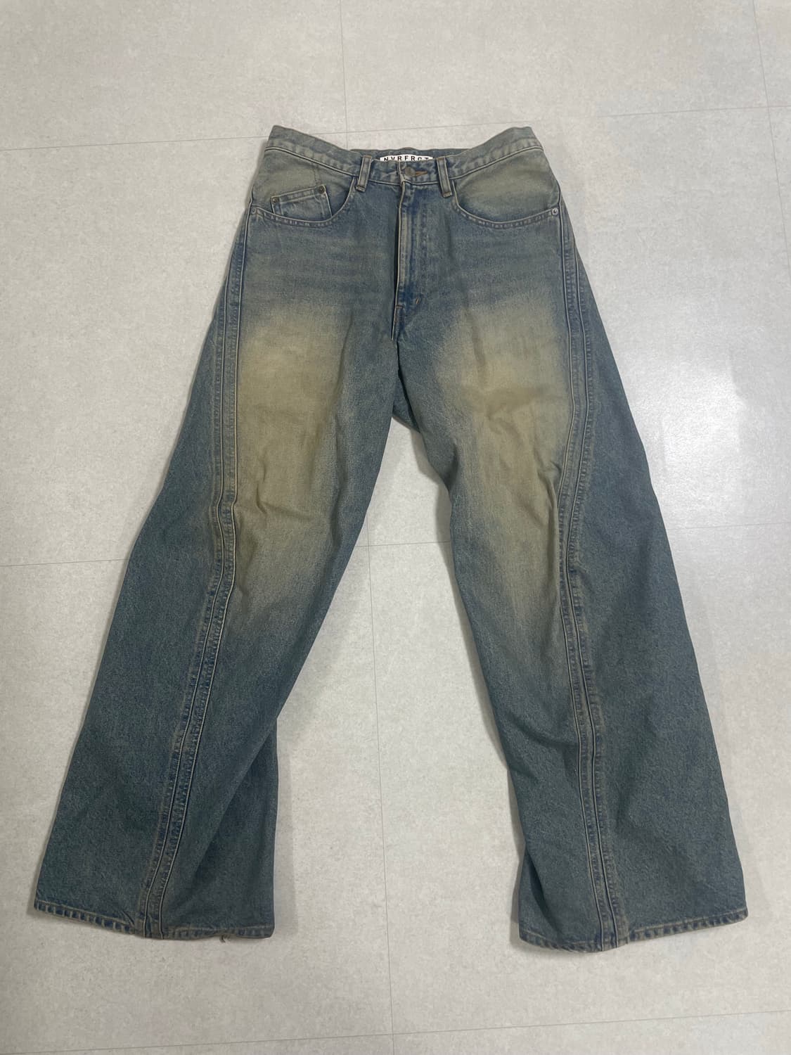 Nvrfrgt 3d twist denim pants 2사이즈 상품이미지2