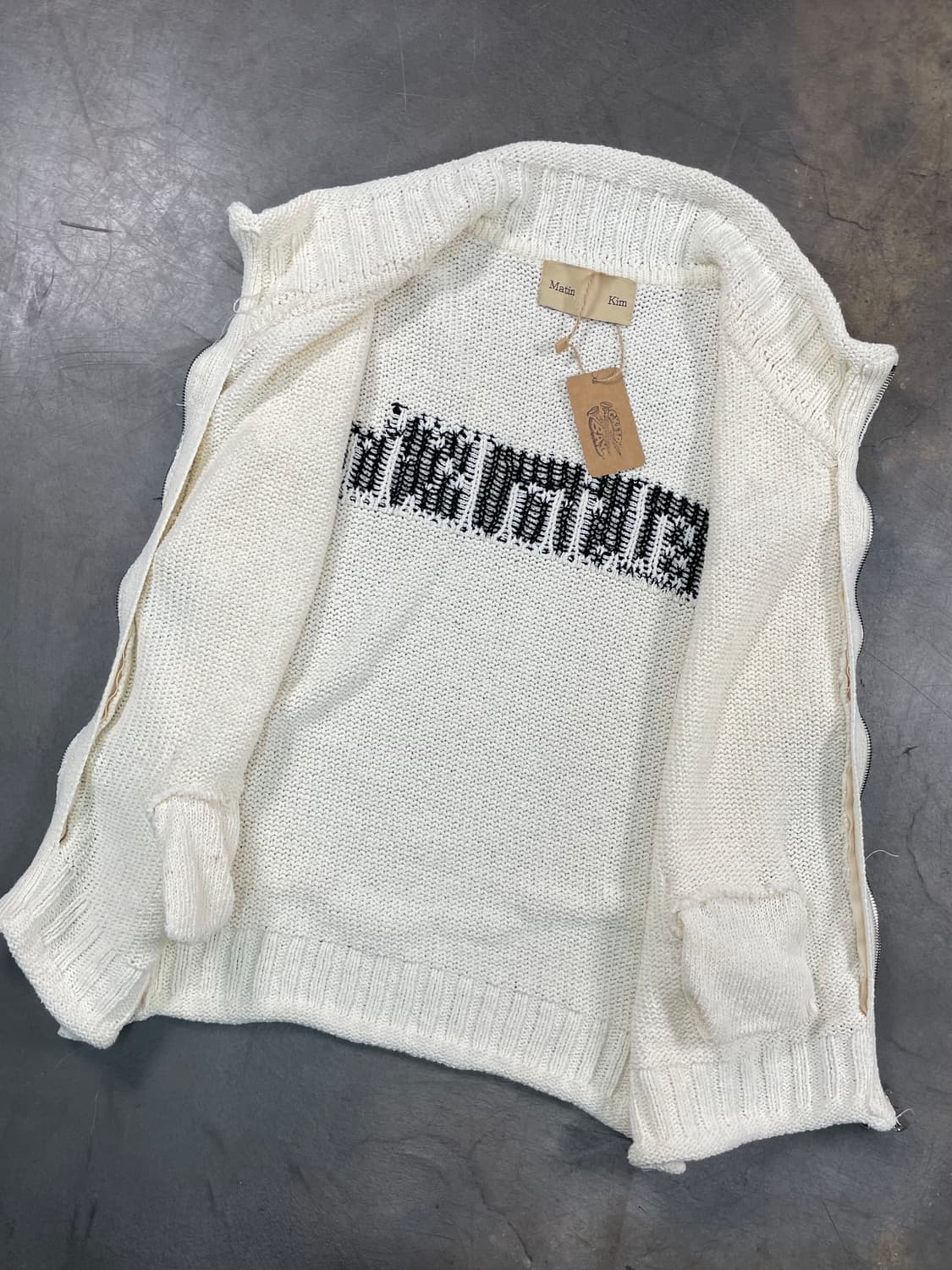 마뗑킴 스펠포인트 니트조끼 상품이미지5