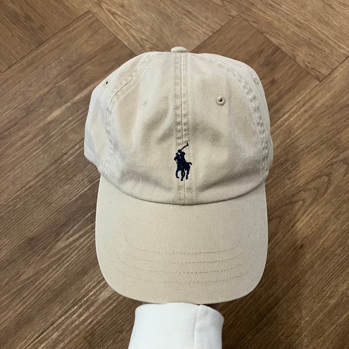 N177 폴로 볼캡 모자 베이지 상품이미지1