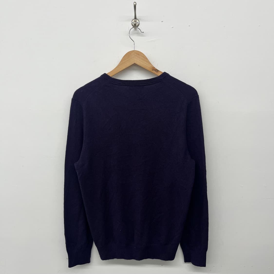 LANDS' END 캐시미어 V넥 니트 여/M 상품이미지4