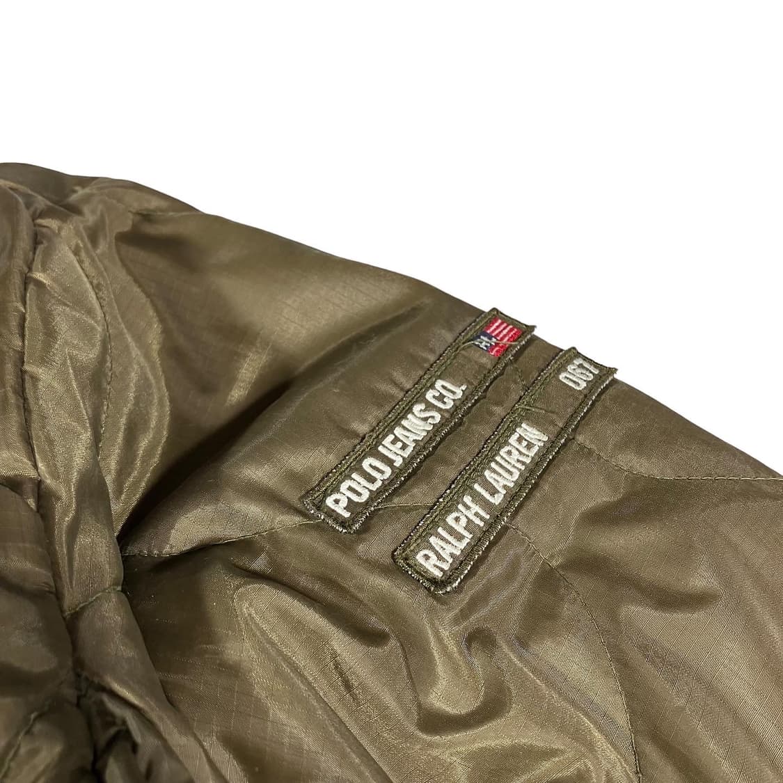 폴로 랄프로렌 성조기 M65 내피 퀄티드 점퍼 자켓 상품이미지5