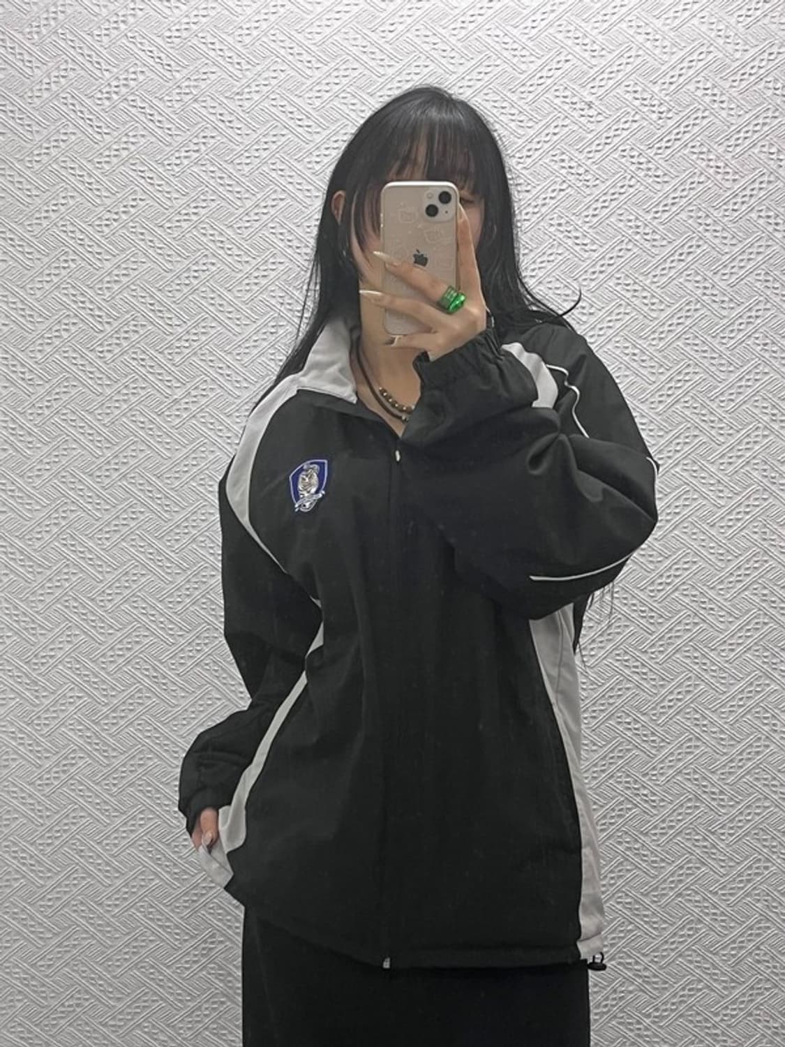 나이키 올드스쿨 2002 대한민국 국대 바람막이 자켓 XL C08450 상품이미지2