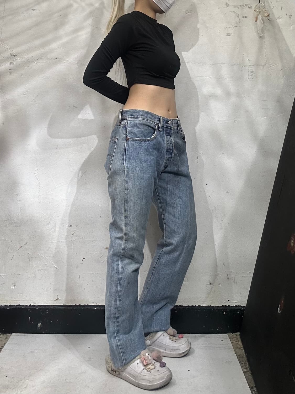 리바이스 501 연청 데님 팬츠 청바지 32 상품이미지1