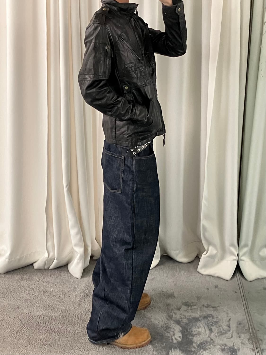 아비렉스 양가죽 자켓 L 상품이미지10