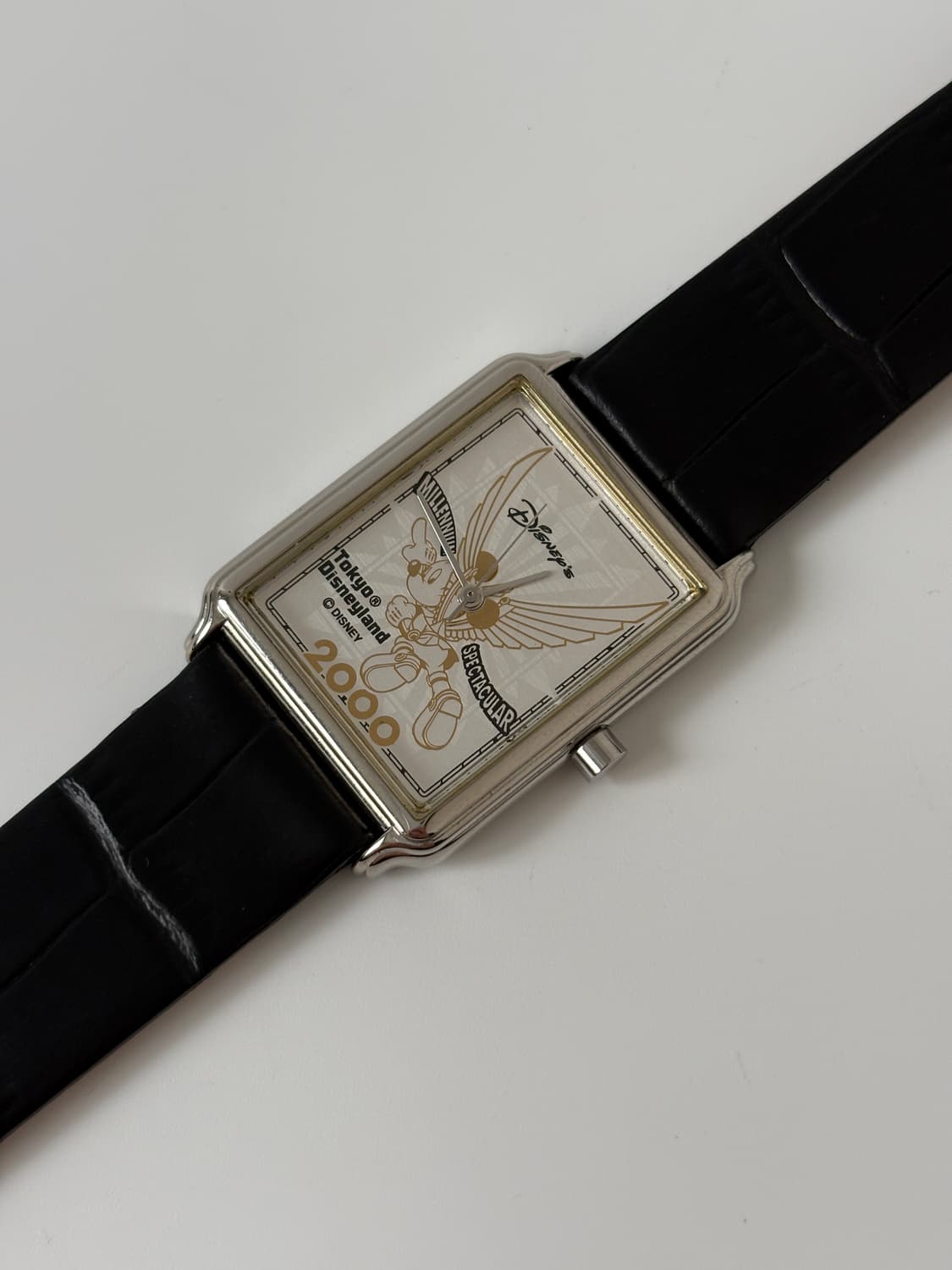 2000 Tokyo Disneyland Silver Tank Quartz 상품이미지5