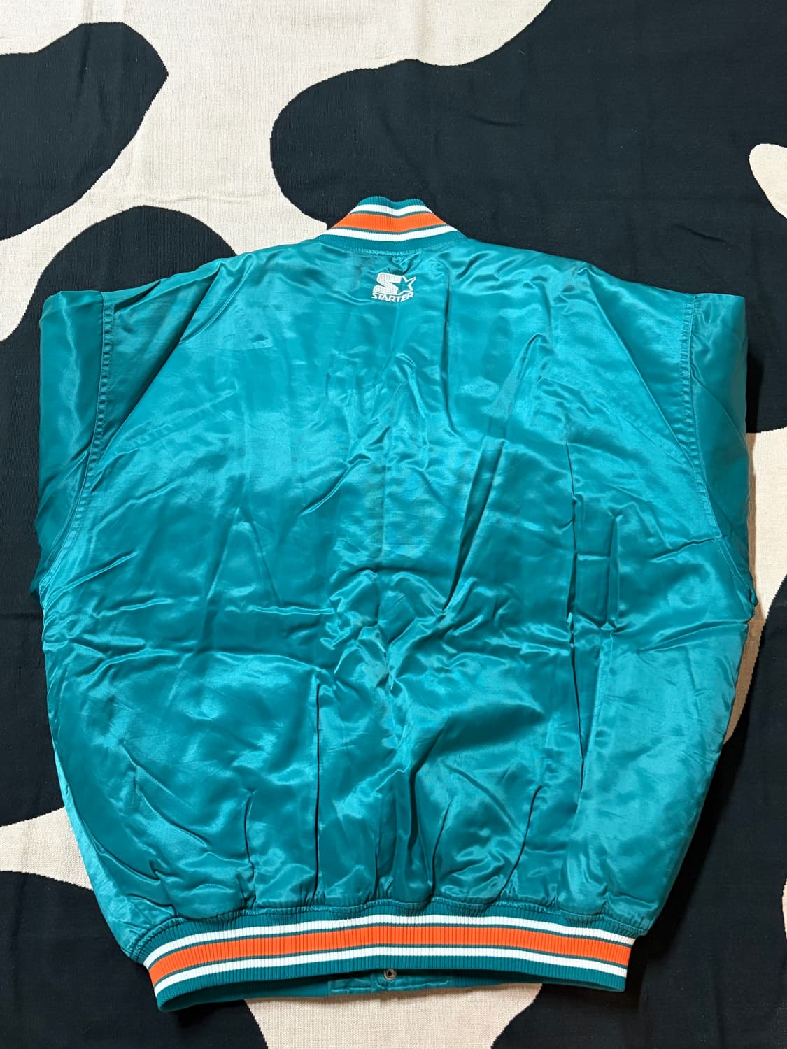 스타터 NFL 마이애미 돌핀스 사틴 자켓(105) 상품이미지4