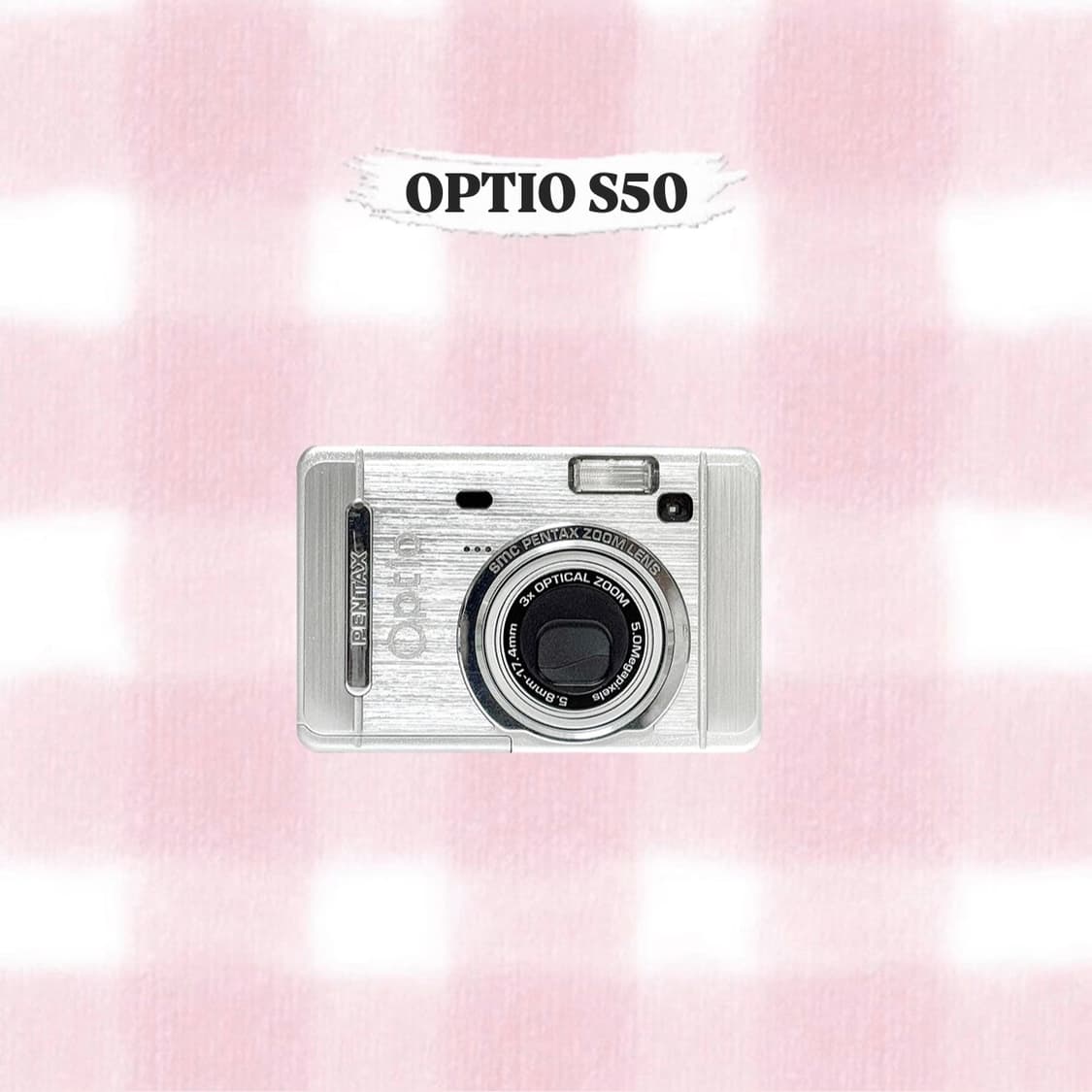 펜탁스 옵티오 S50 실버 빈티지디카 상품이미지1