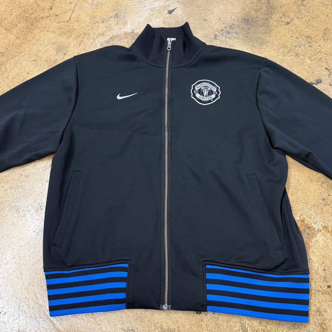 나이키 맨유 검파 블루 블랙 져지 트랙탑 상품이미지3