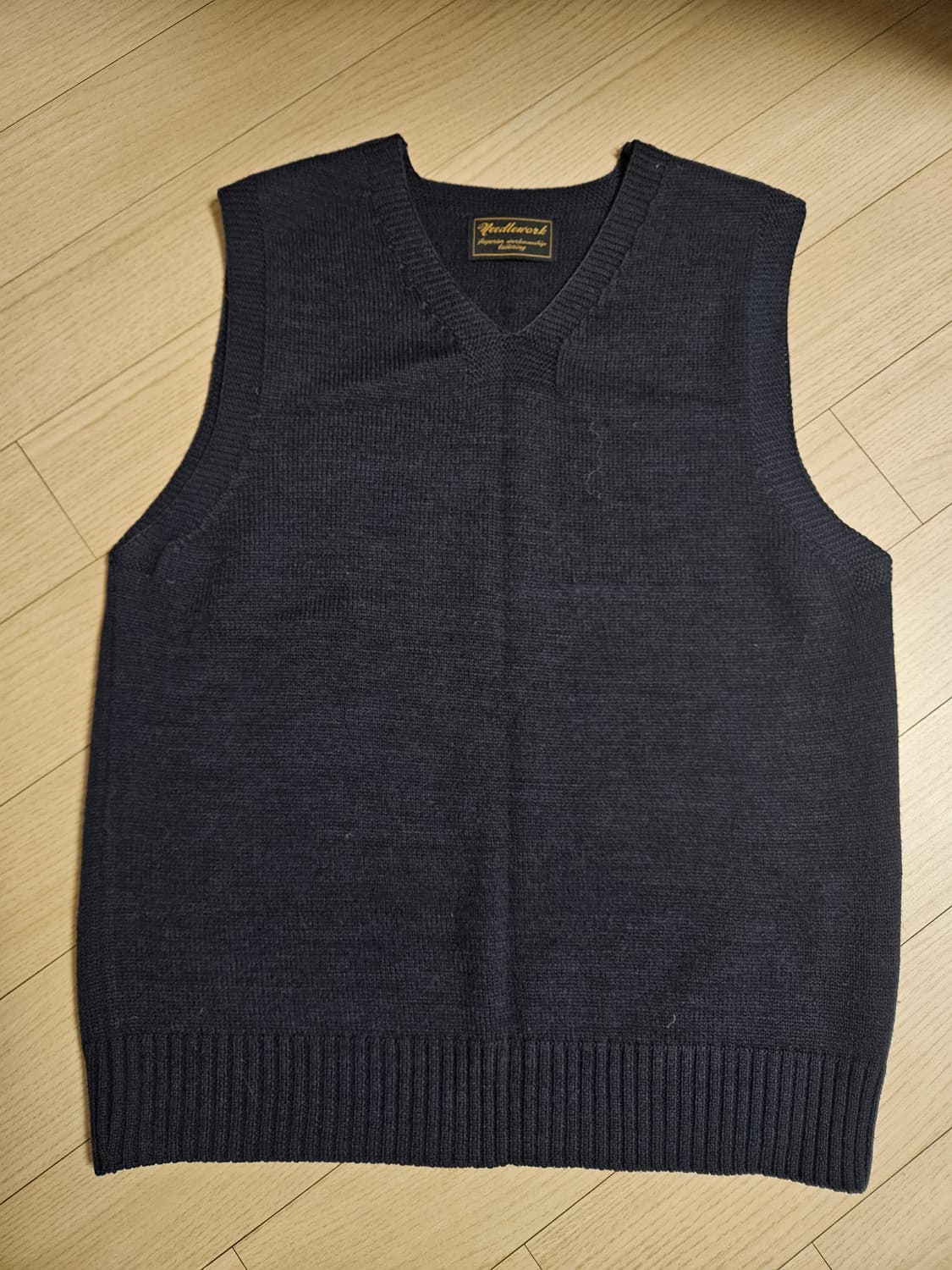 [2개일괄]니들워크 밀리터리 니트베스트 상품이미지4