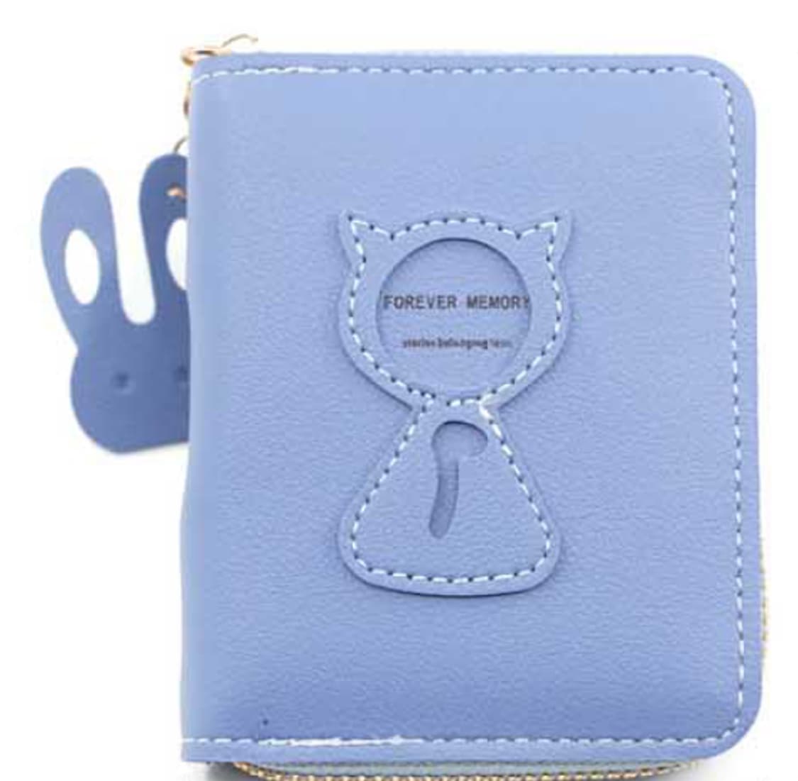 고양이지퍼 여성 카드지갑 판매 상품이미지1