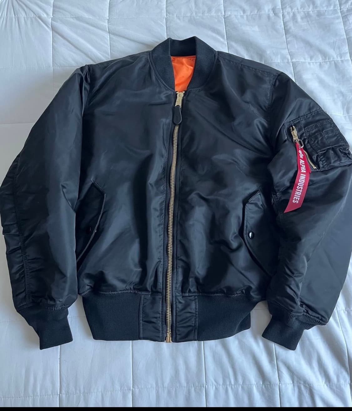 알파인더스트리 MA-1 택만 땐 새제품m 상품이미지1