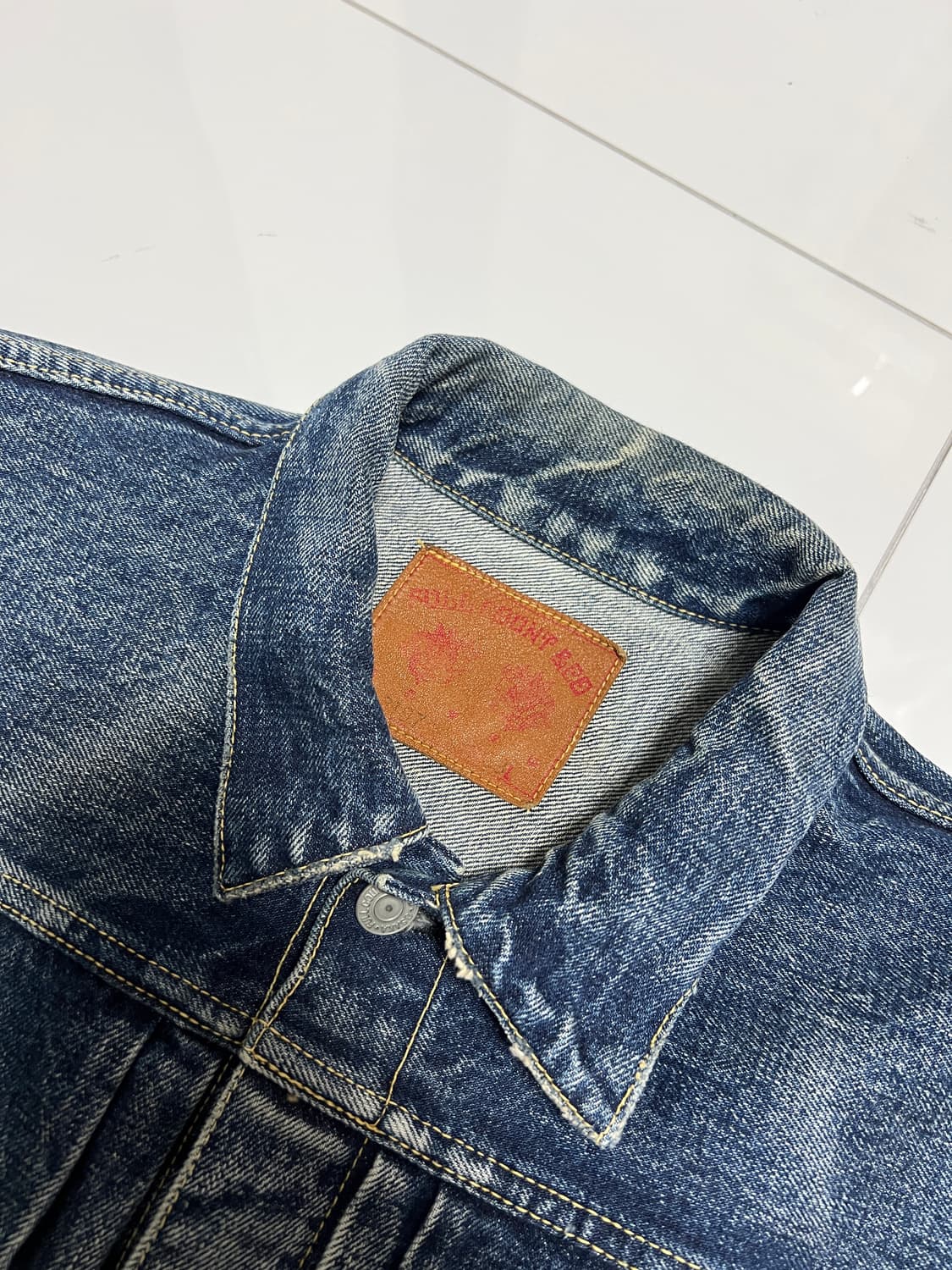 택포28) 풀카운트 2107 피어오브 더 다크 1세대 데님자켓 38 상품이미지3