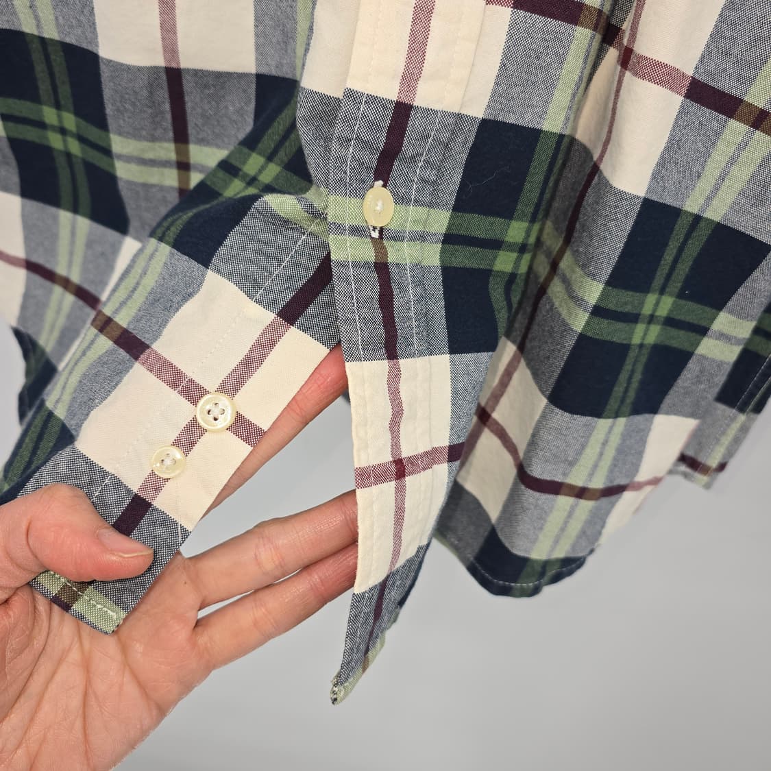 아메리칸 빈티지 감성 체크 셔츠 상품이미지7