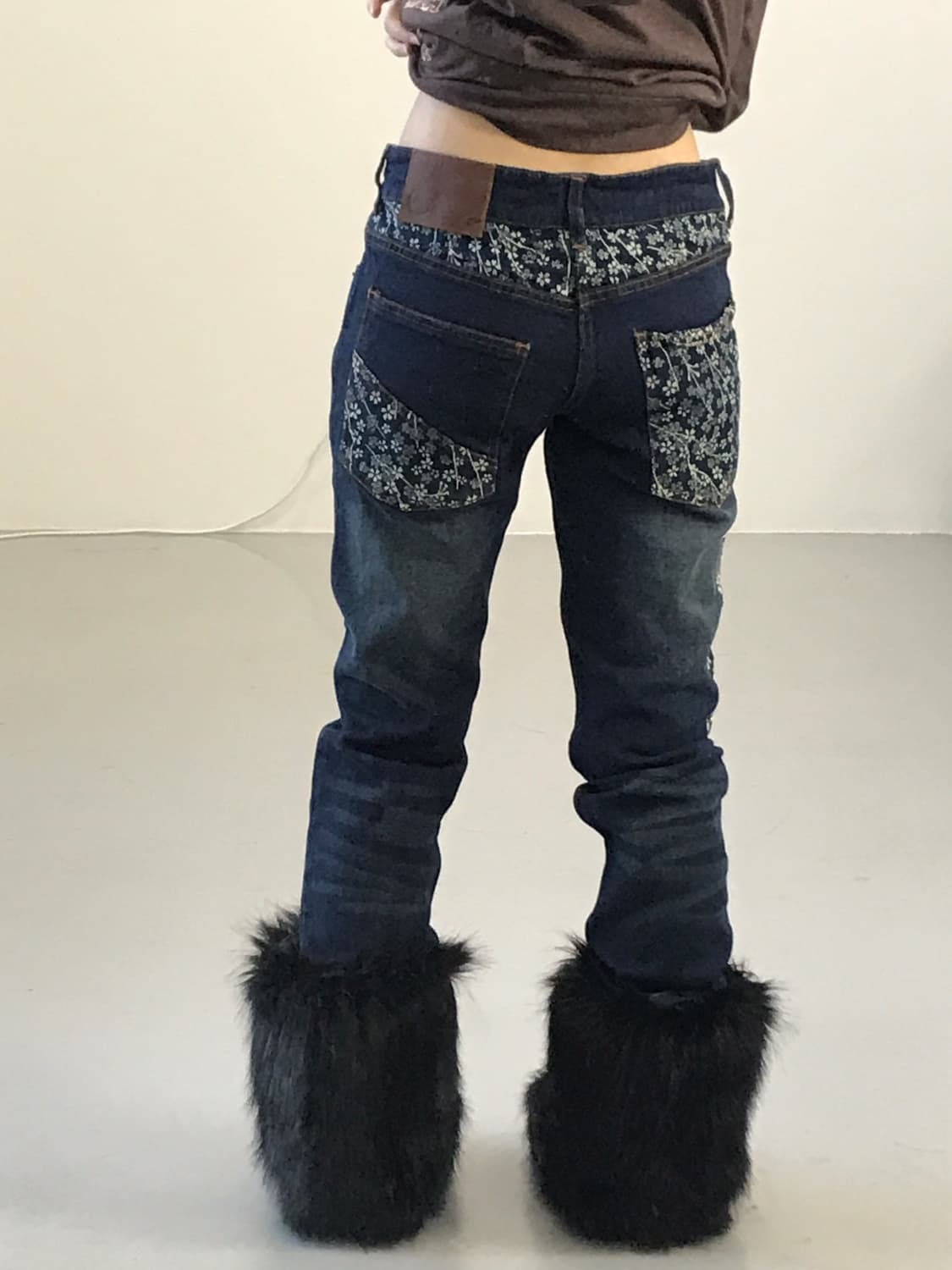 Miyayui Embroidery Patchwork Denim 상품이미지3