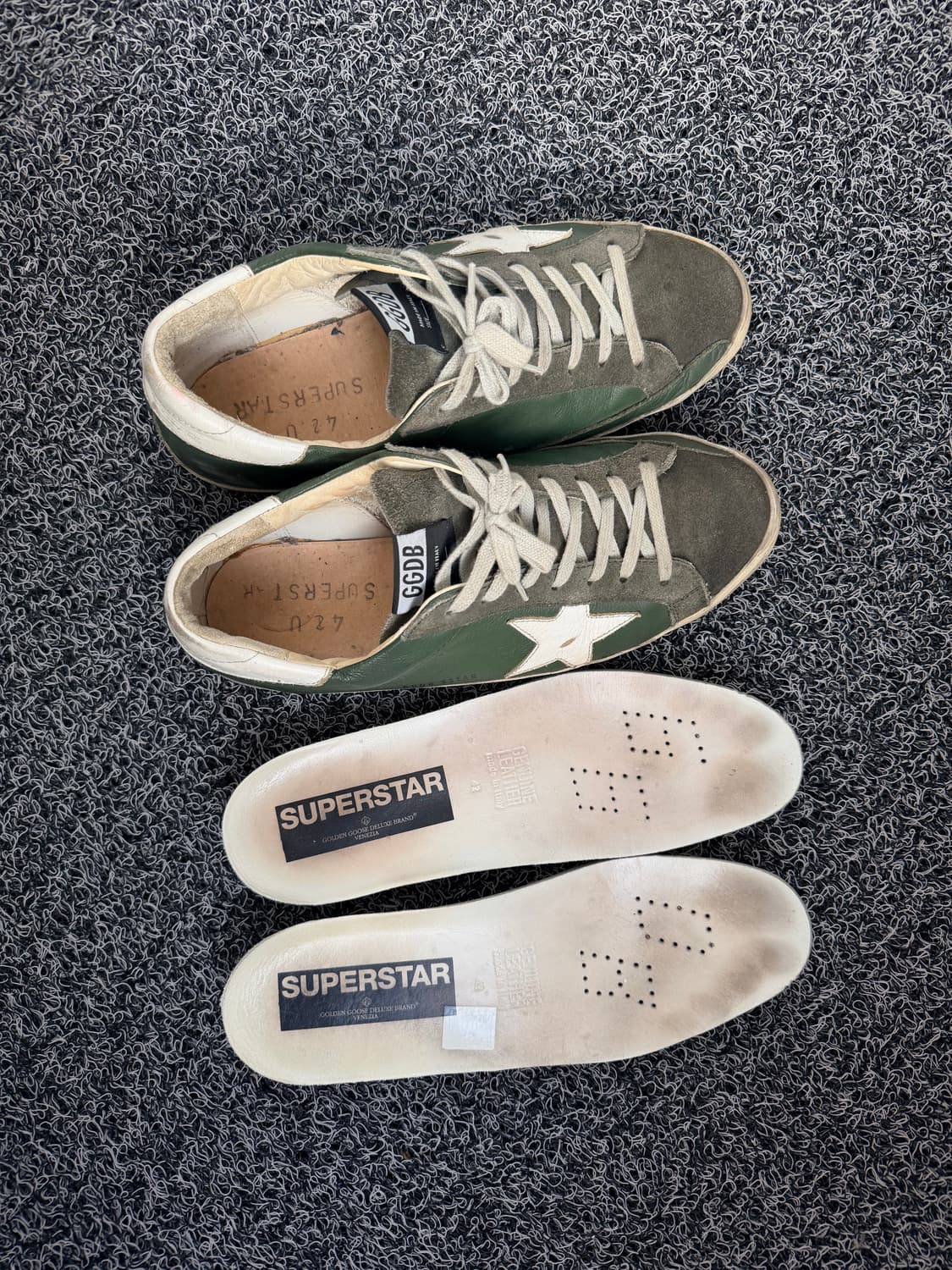 골든구스 슈퍼스타 그린 스니커즈 42 상품이미지6