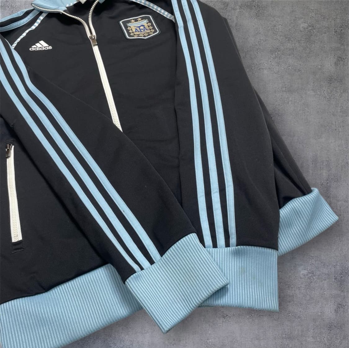 아디다스 Adidas 아르헨티나 축구 국가대표 트랙탑 져지 95 상품이미지5