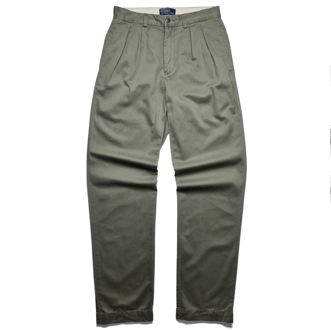 [30x34] 폴로 랄프로렌 00s 투턱 치노팬츠 라이트카키 상품이미지2