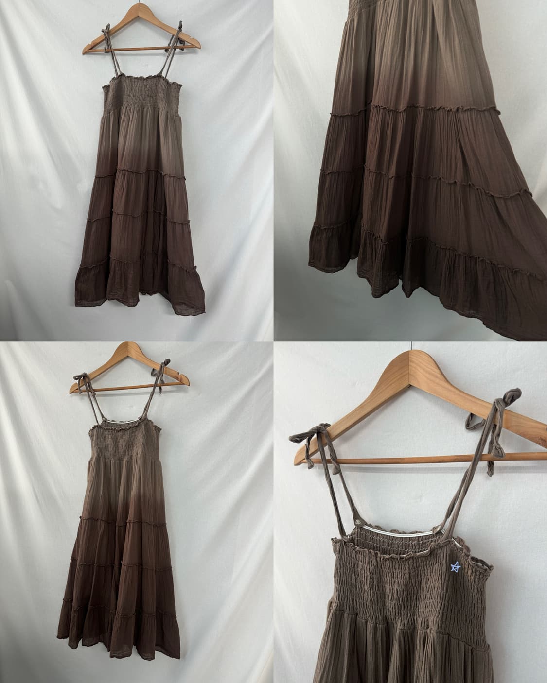 페어리 타입 핸드 워머 가디건 레이스 슬리브 원피스 4pcs SET 상품이미지10