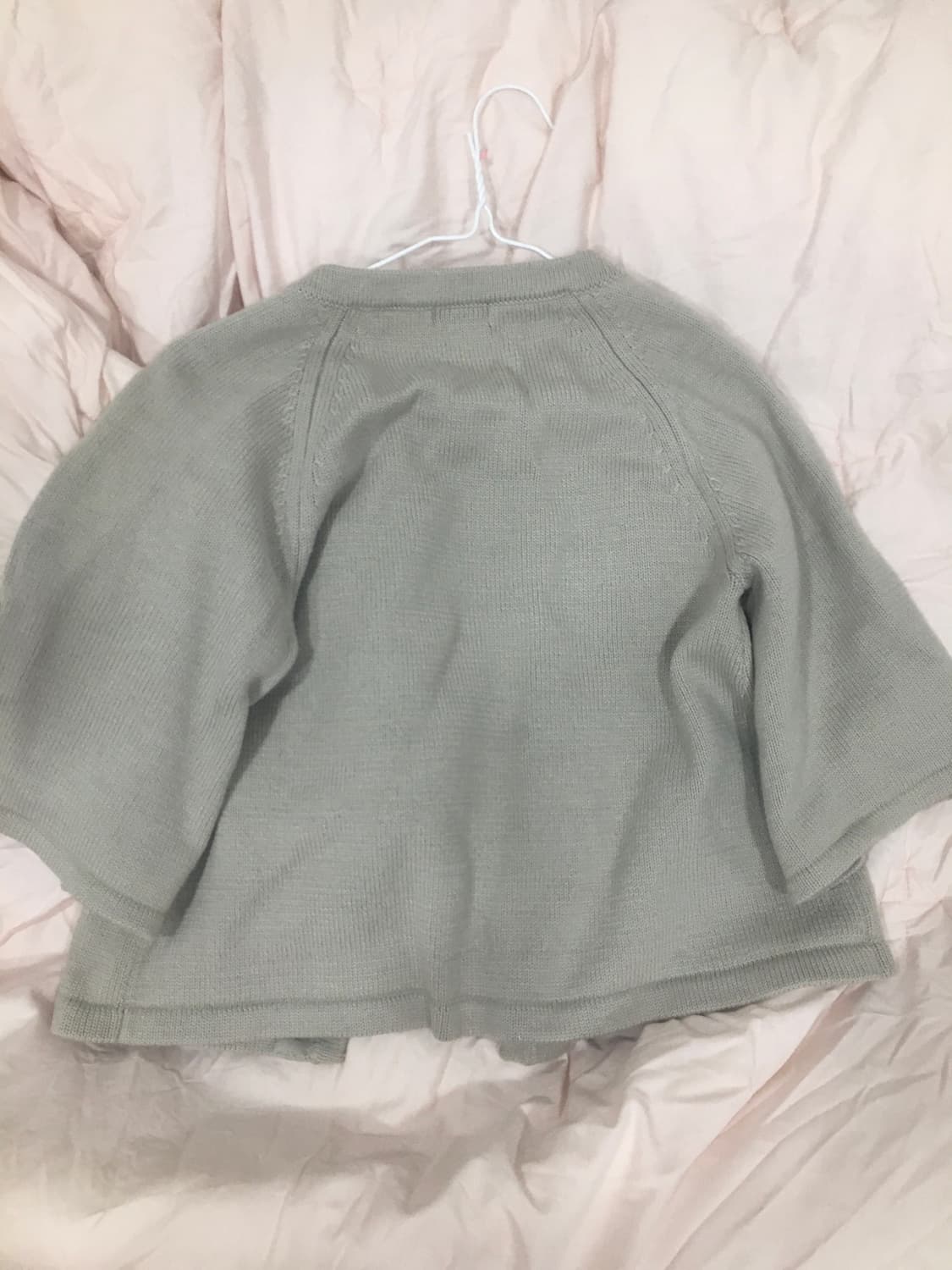 모리걸 빈티지 가오리핏 바선생 그레이 가디건 상품이미지2