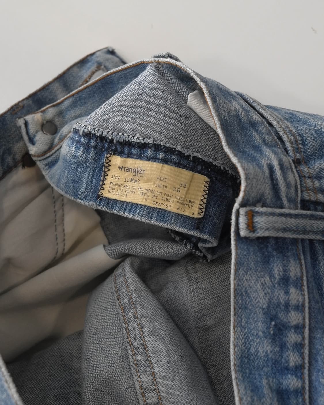 80s Wrangler made in u.s.a 상품이미지7