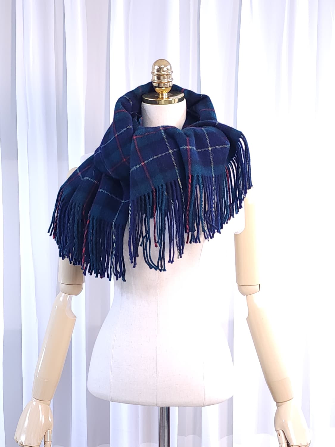 랄프로렌 블랙와치 빅 머플러 상품이미지5