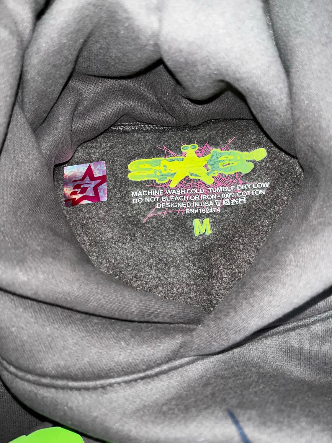 sp5der 후드티 급 상품이미지5