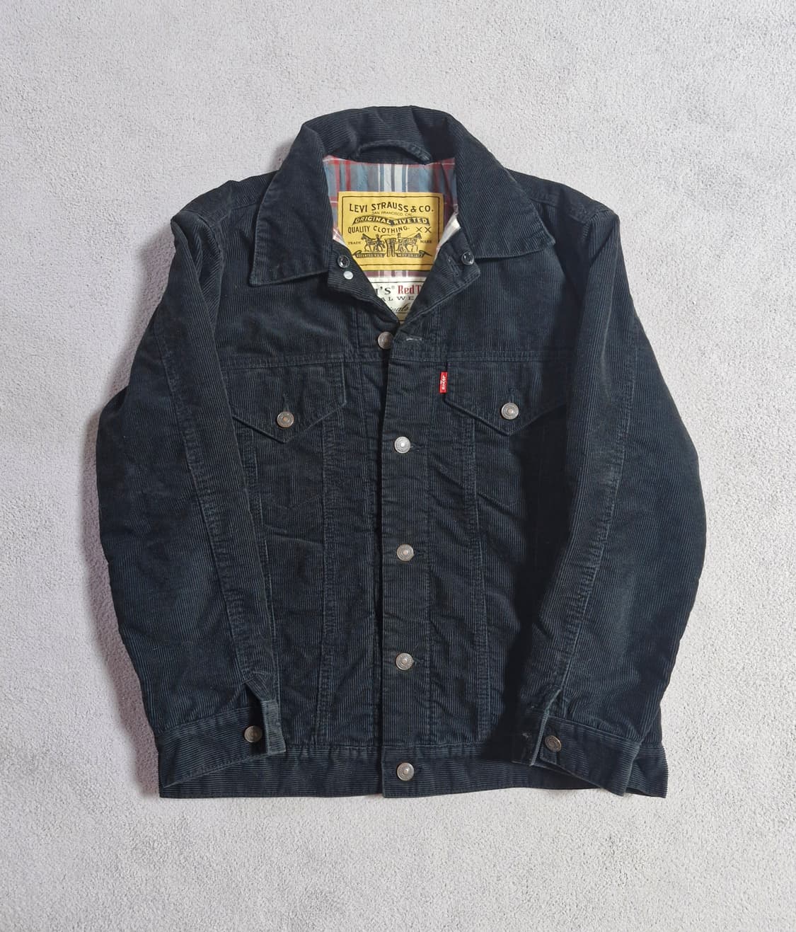 리바이스 블랙 골덴자켓 M 상품이미지2