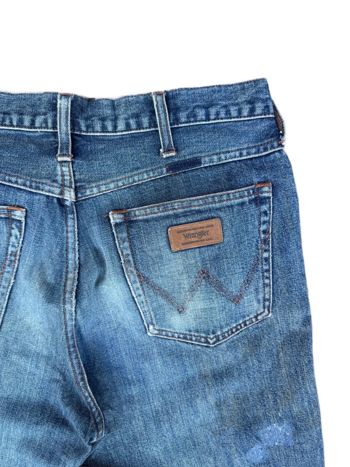 Wrangler boots cut indigo jeans (31) 상품이미지4