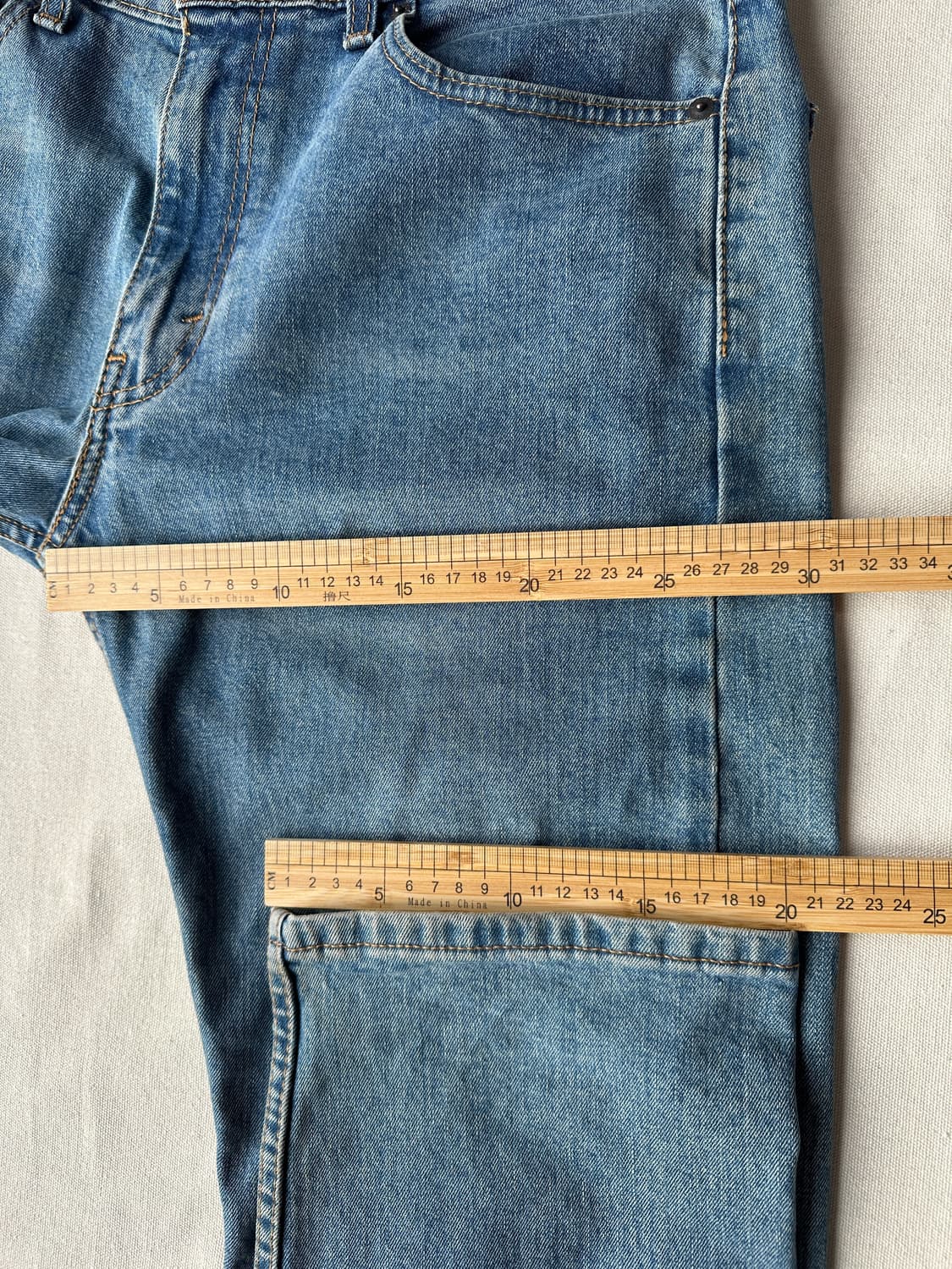 리바이스 505 레귤러 스트레이트핏 데님팬츠 32 상품이미지9