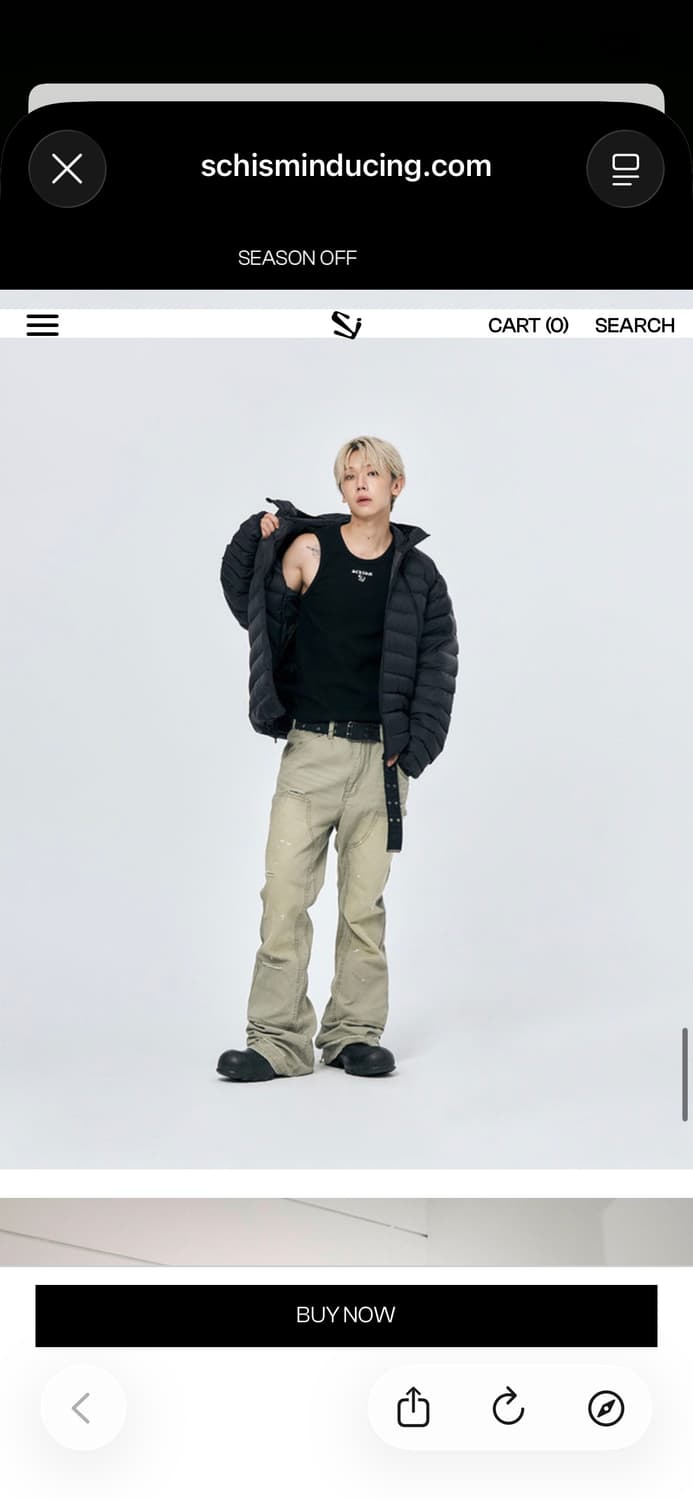 (L) 스키즘인듀싱 부츠컷 데님 상품이미지8